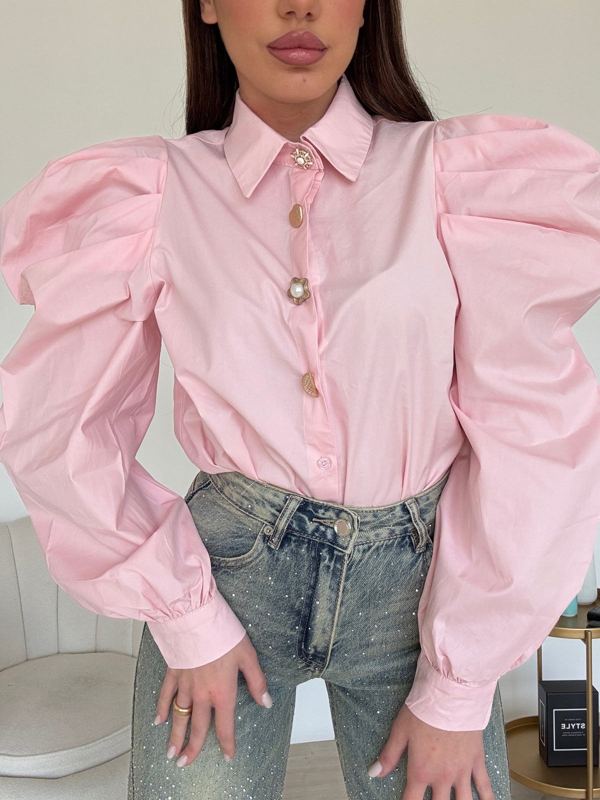 VMC2607-CAMICIA SOLEDAD PINK