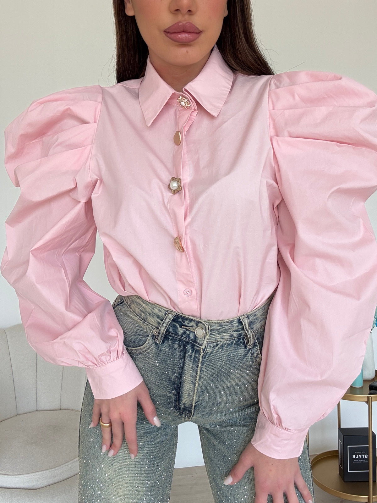 VMC2607-CAMICIA SOLEDAD PINK