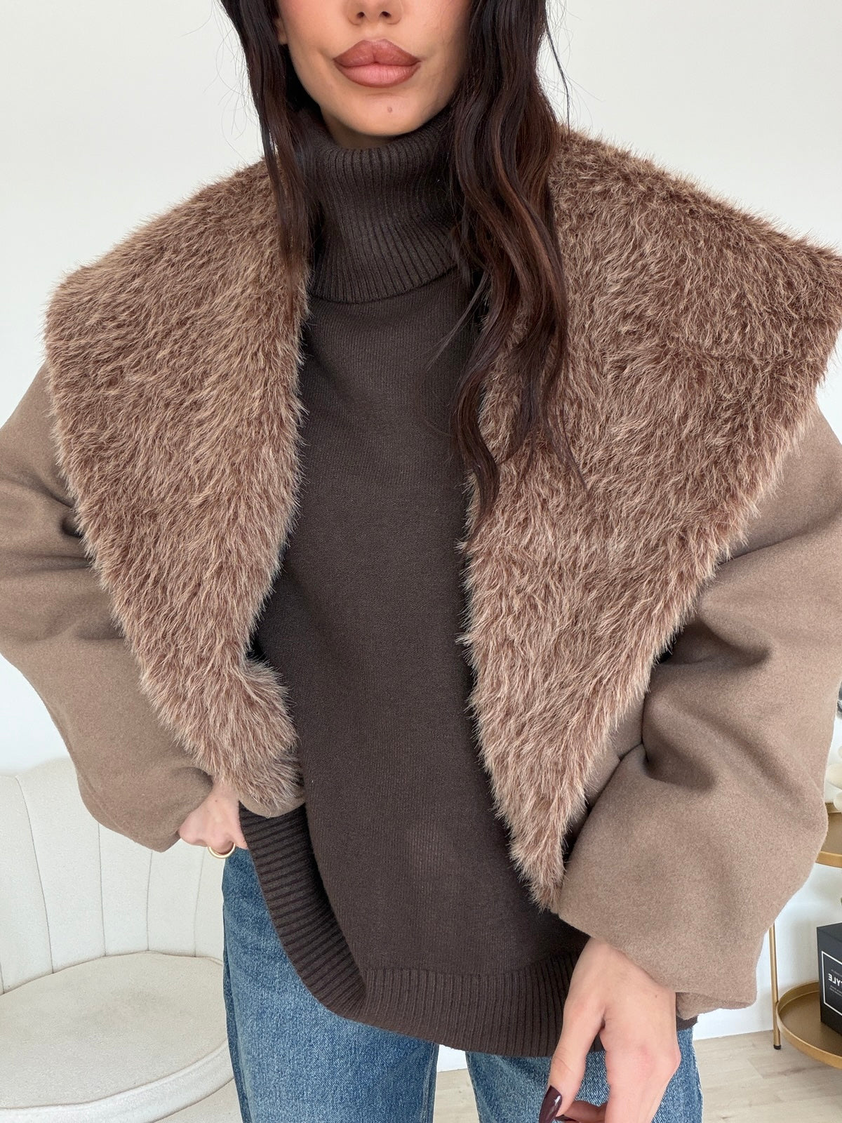 BOMBER FOX TAUPE