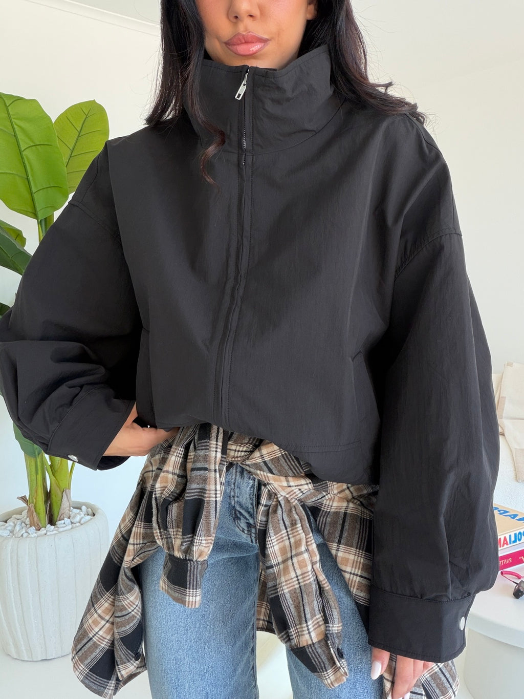 15998-BOMBER STREET NERO