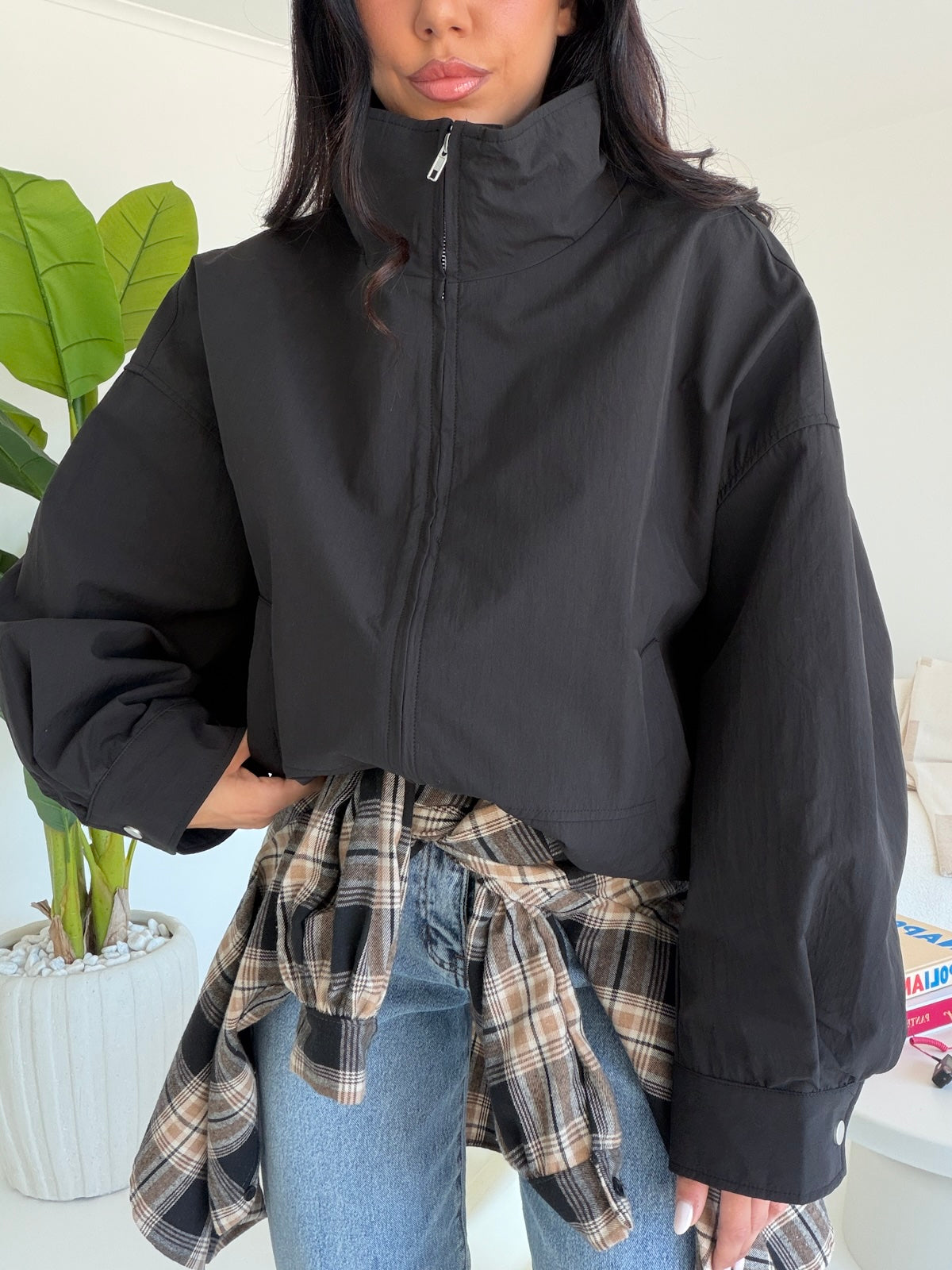 15998-BOMBER STREET NERO