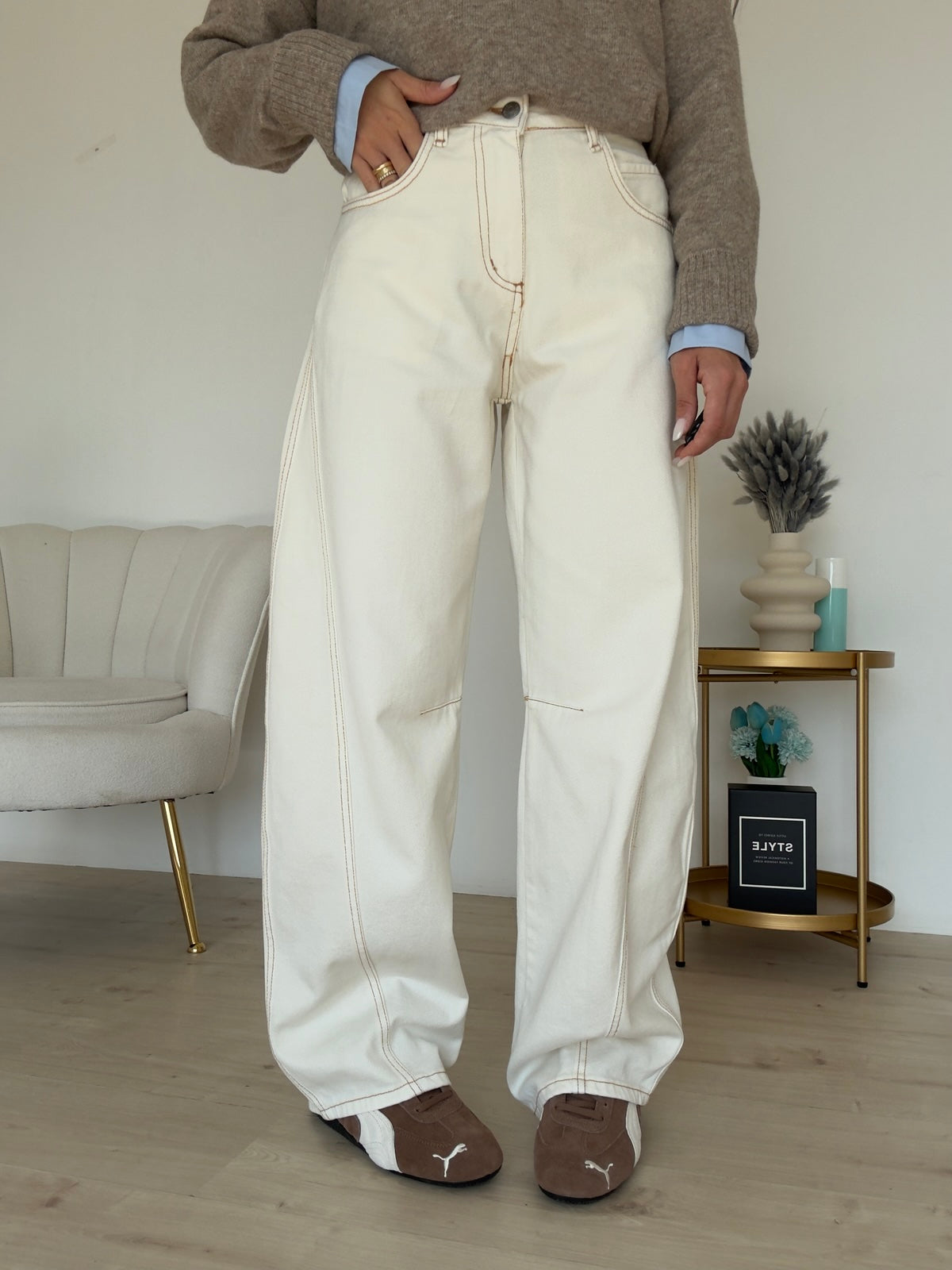 5050-15-JEANS SLOUCHY BUTTER