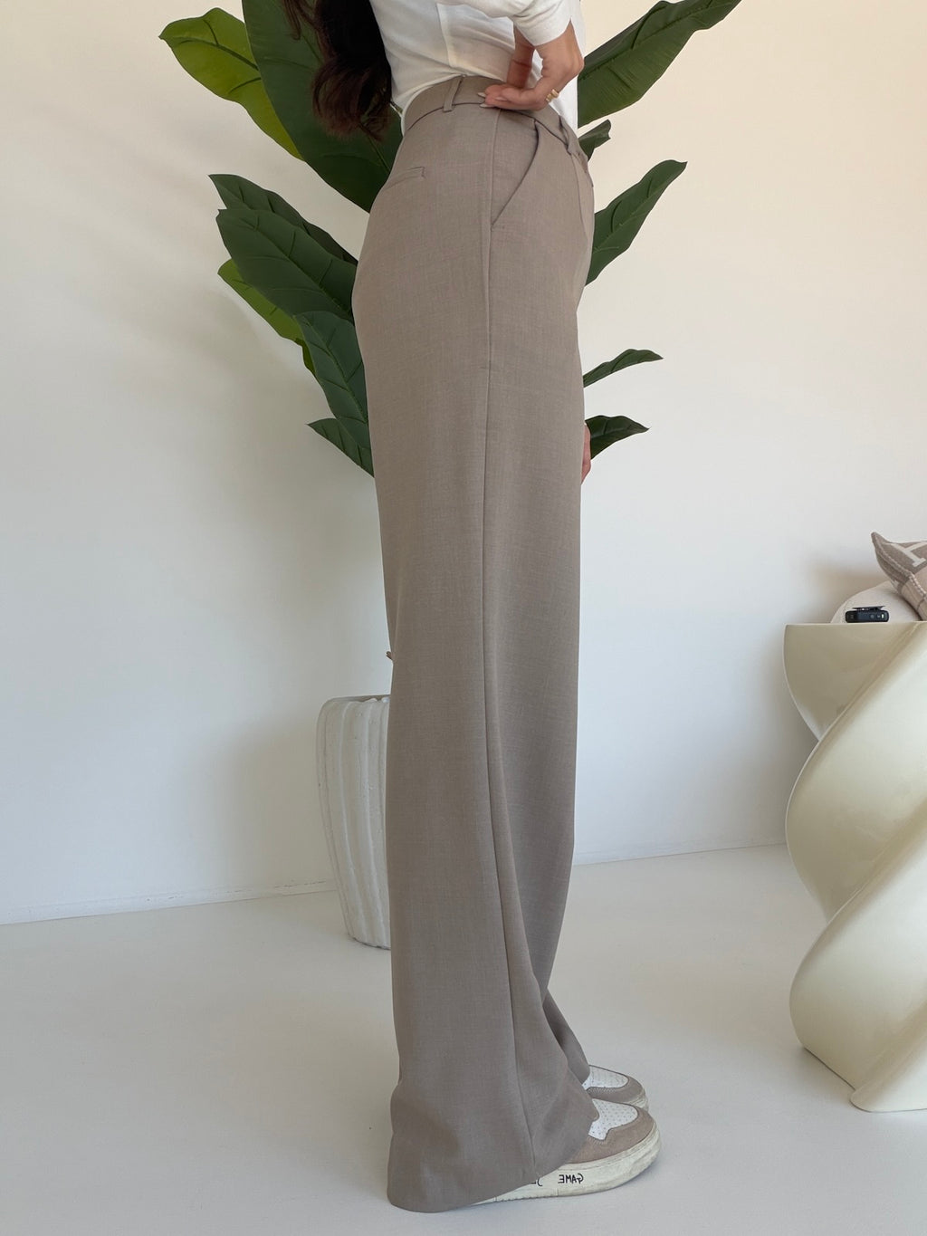 VS9002-5-PANTALONE PALAZZO BISTROT TAUPE