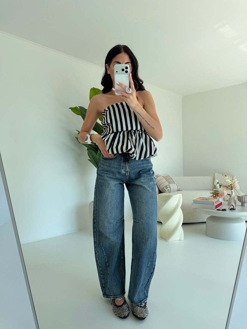 D033-52-JEANS BARREL+CINTURA RORI