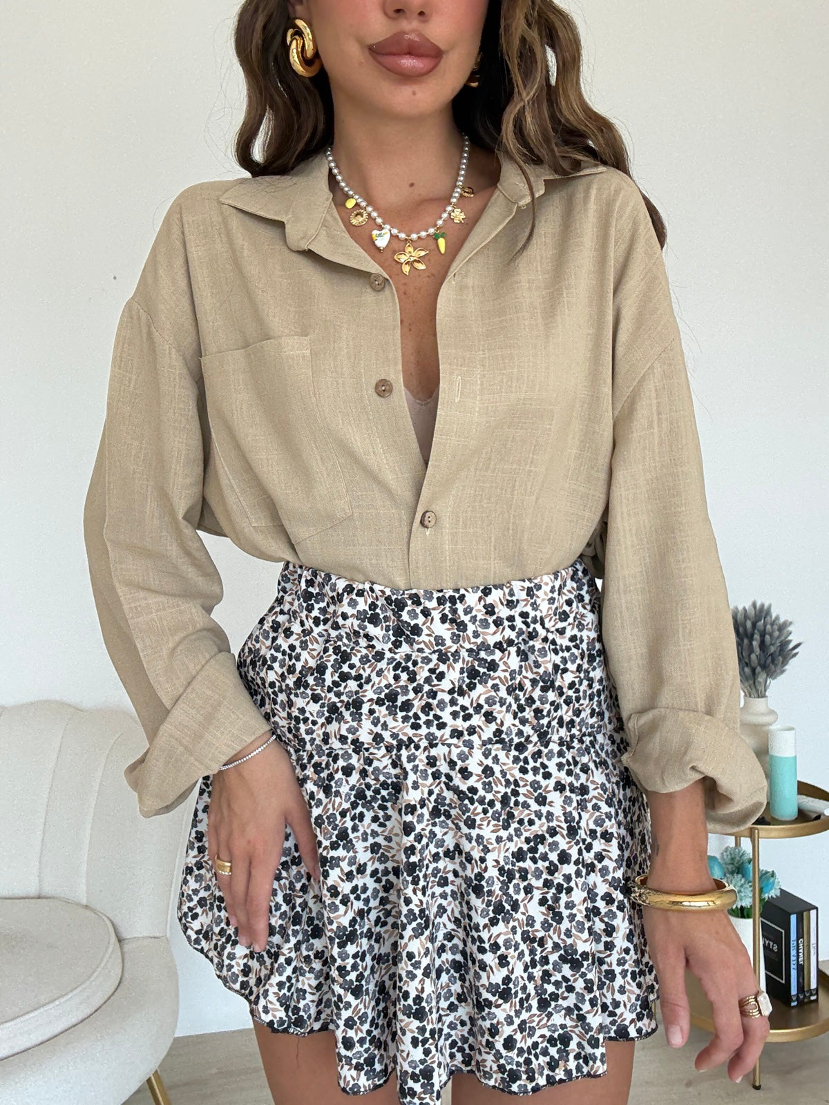MINI GONNA-SHORT AMINA BISCOTTO