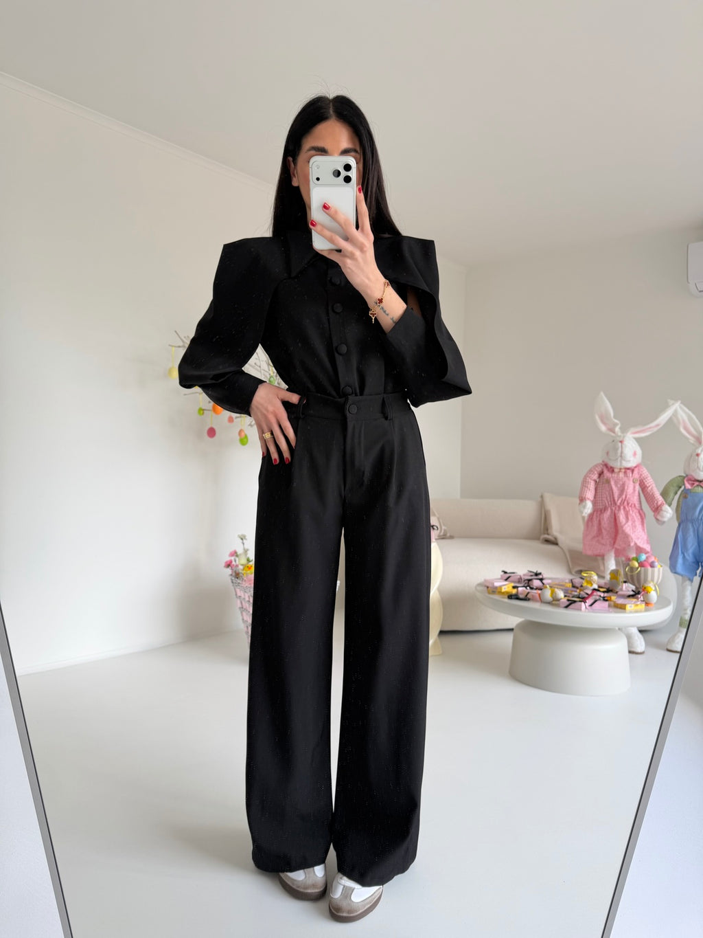 COORDINATO OPEN NERO