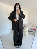 TAILLEUR BRUNETTE NERO