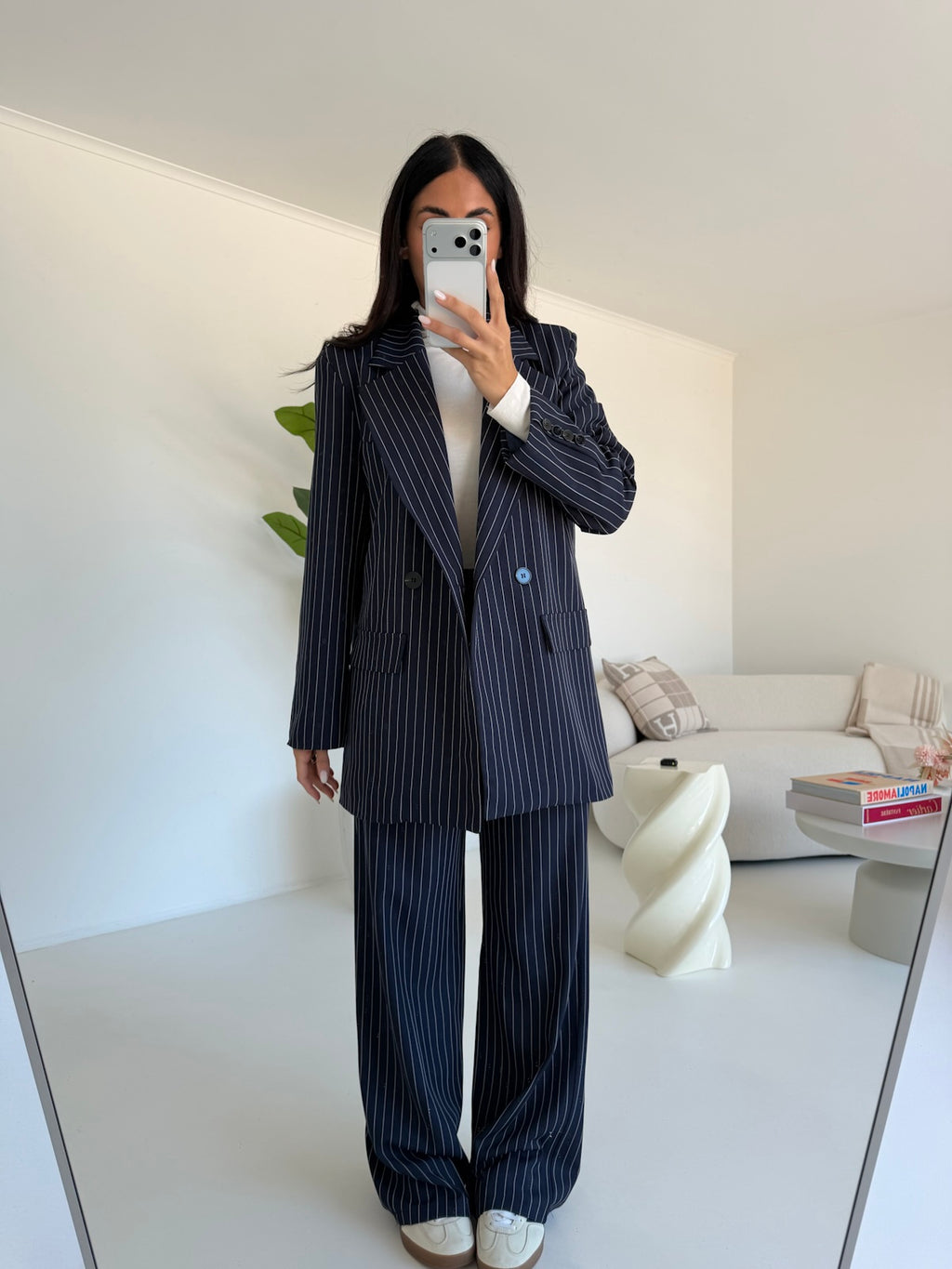 TAILLEUR BRUNETTE NAVY
