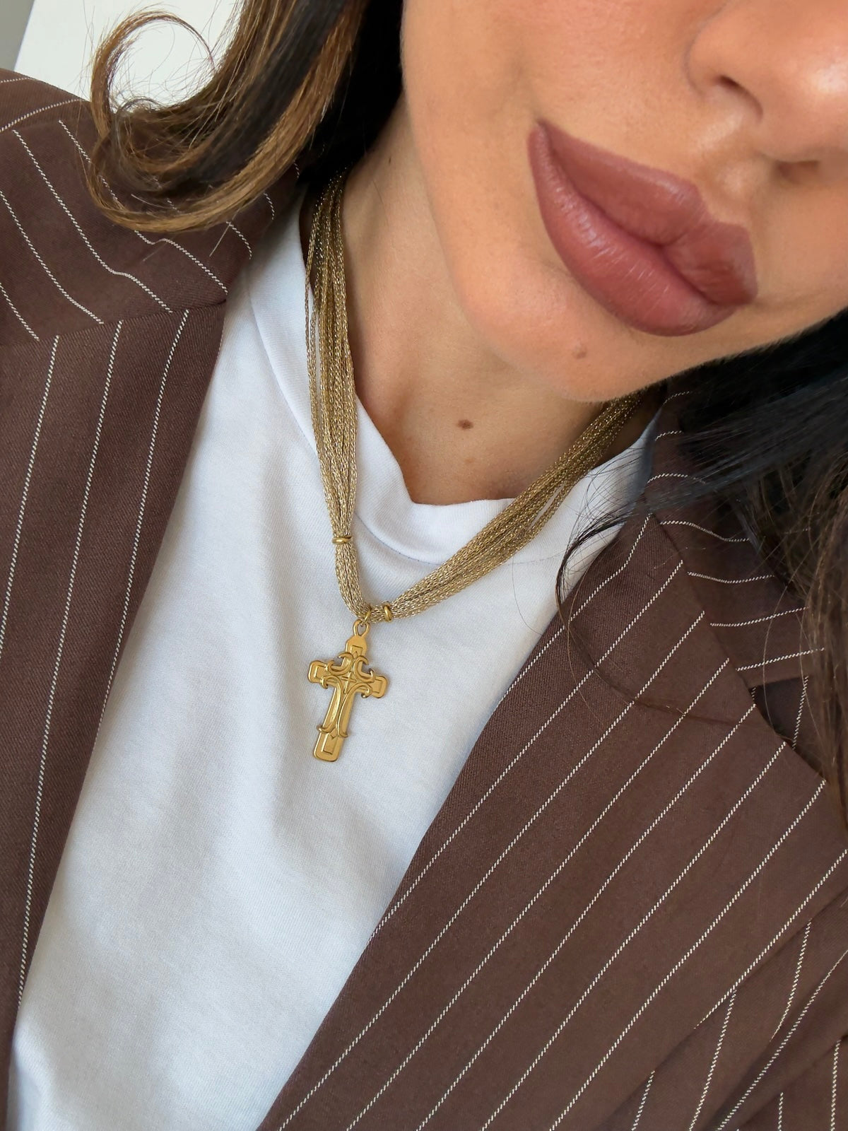 COLLANA FAITH GOLD