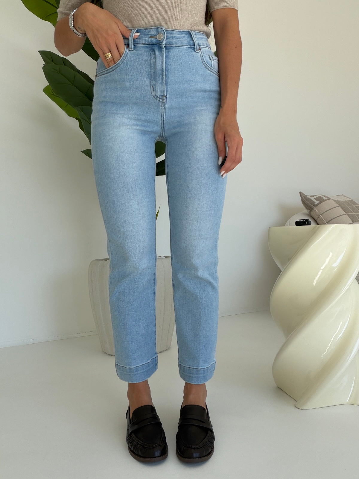 9558-JEANS CROPPED SOPHIE