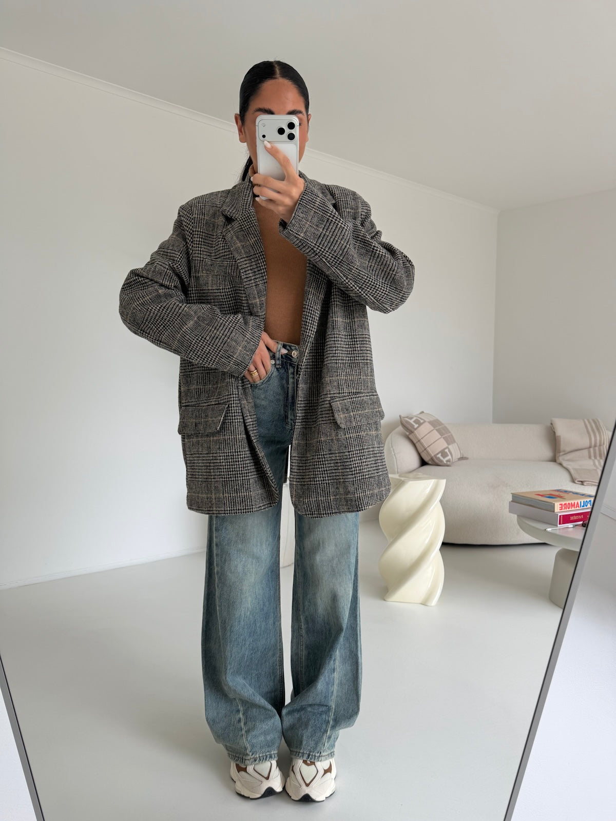 A5141-JEANS PALAZZO RAIN
