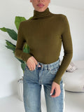 8530-MAGLIA FLATH OLIVA