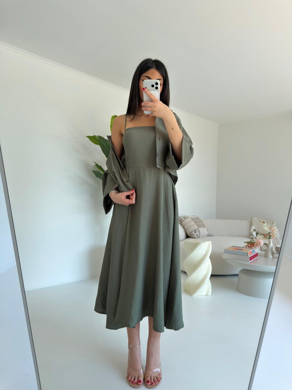 SET ABITO+CAMICIA MILITARE