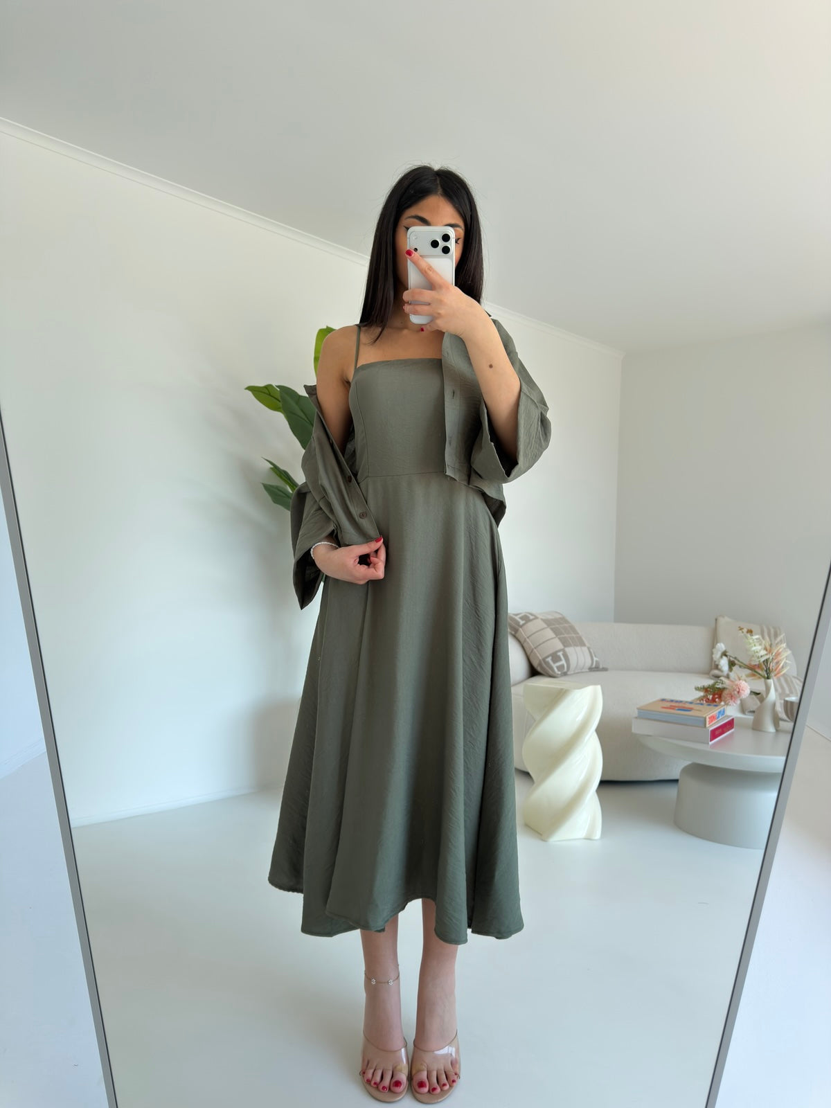 SET ABITO+CAMICIA MILITARE