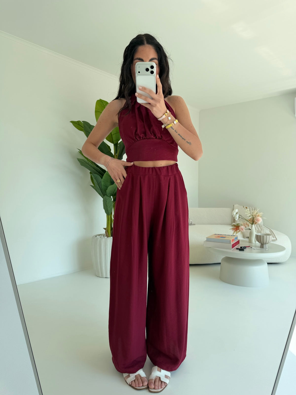 COORDINATO PAROS BORDEAUX