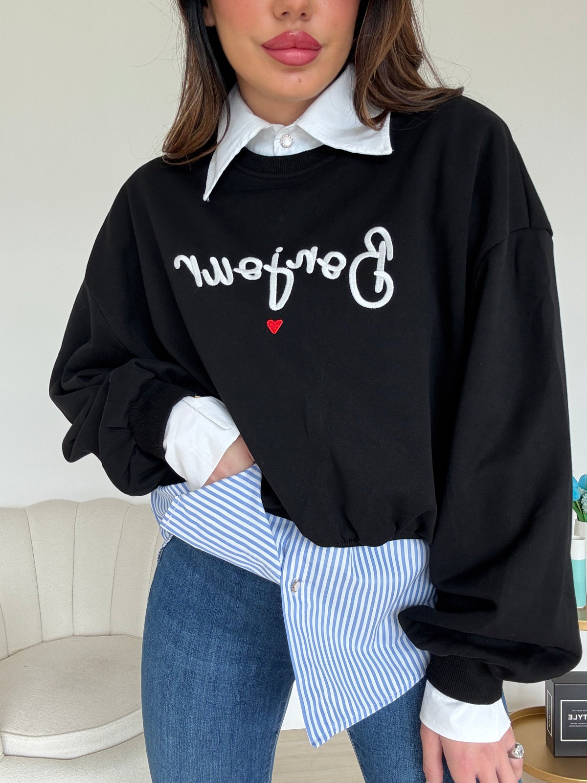 R62179-FELPA BONJOUR NERA