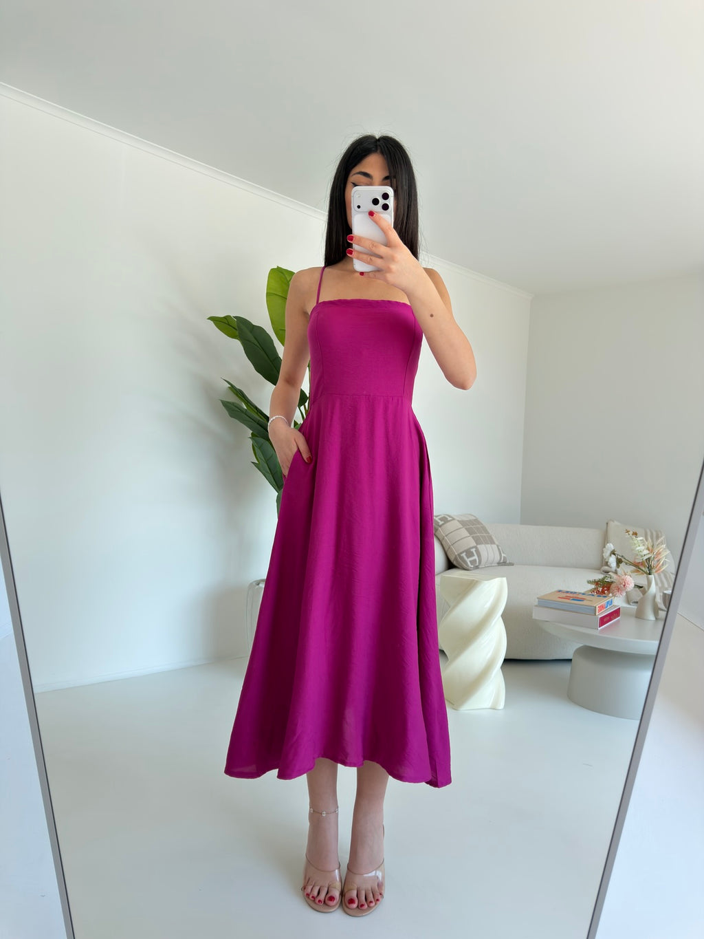 SET ABITO+CAMICIA MAGENTA