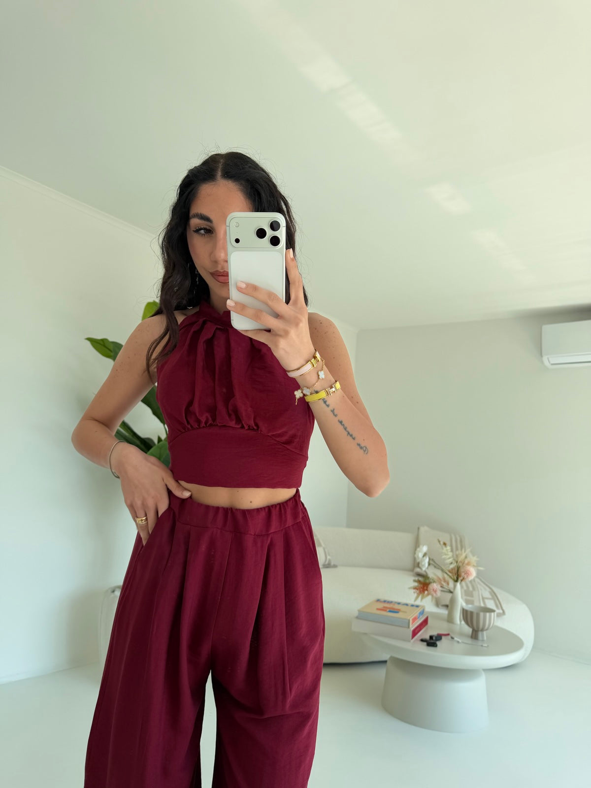 COORDINATO PAROS BORDEAUX