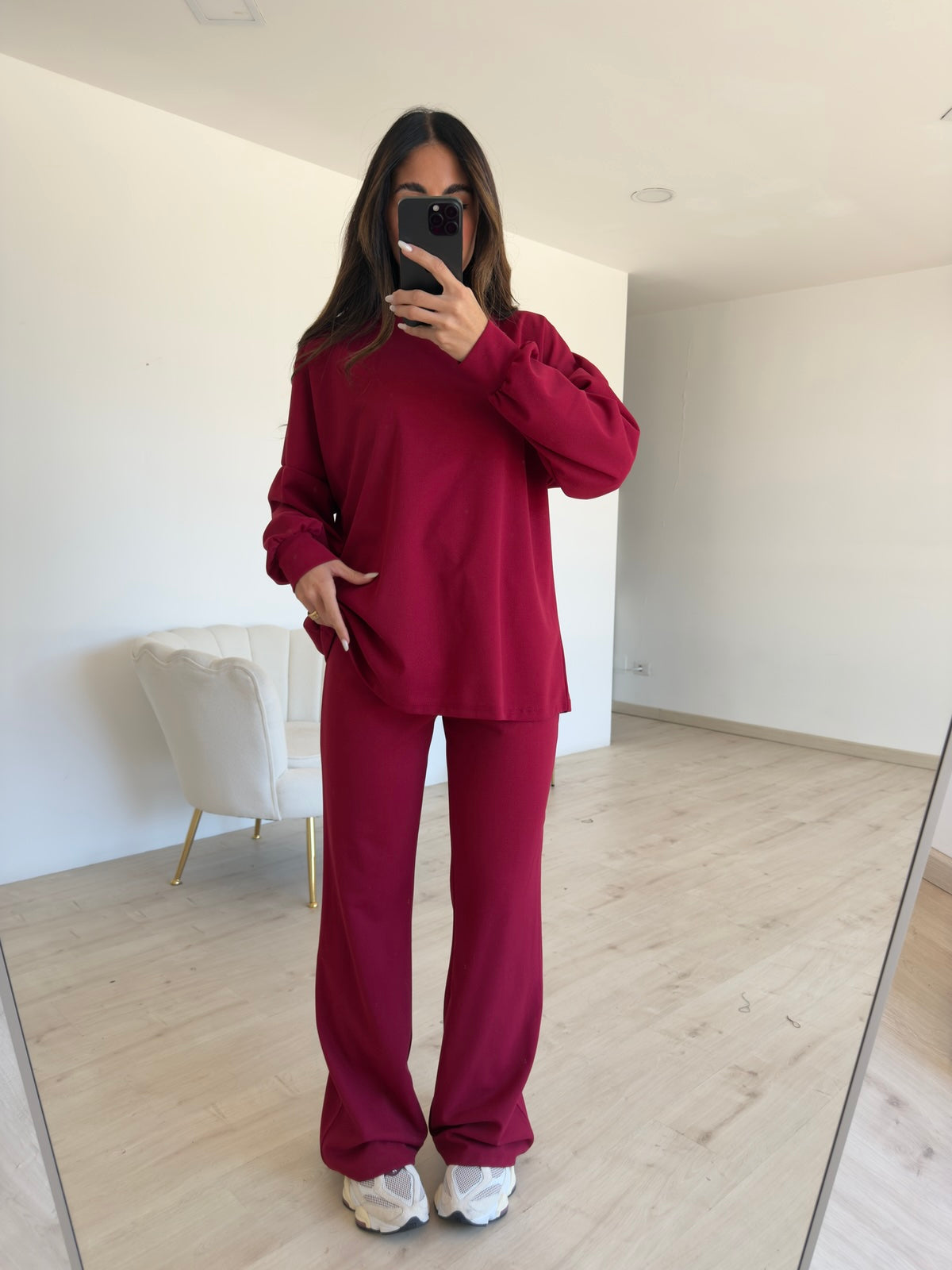 COORDINATO COMFY BORDEAUX