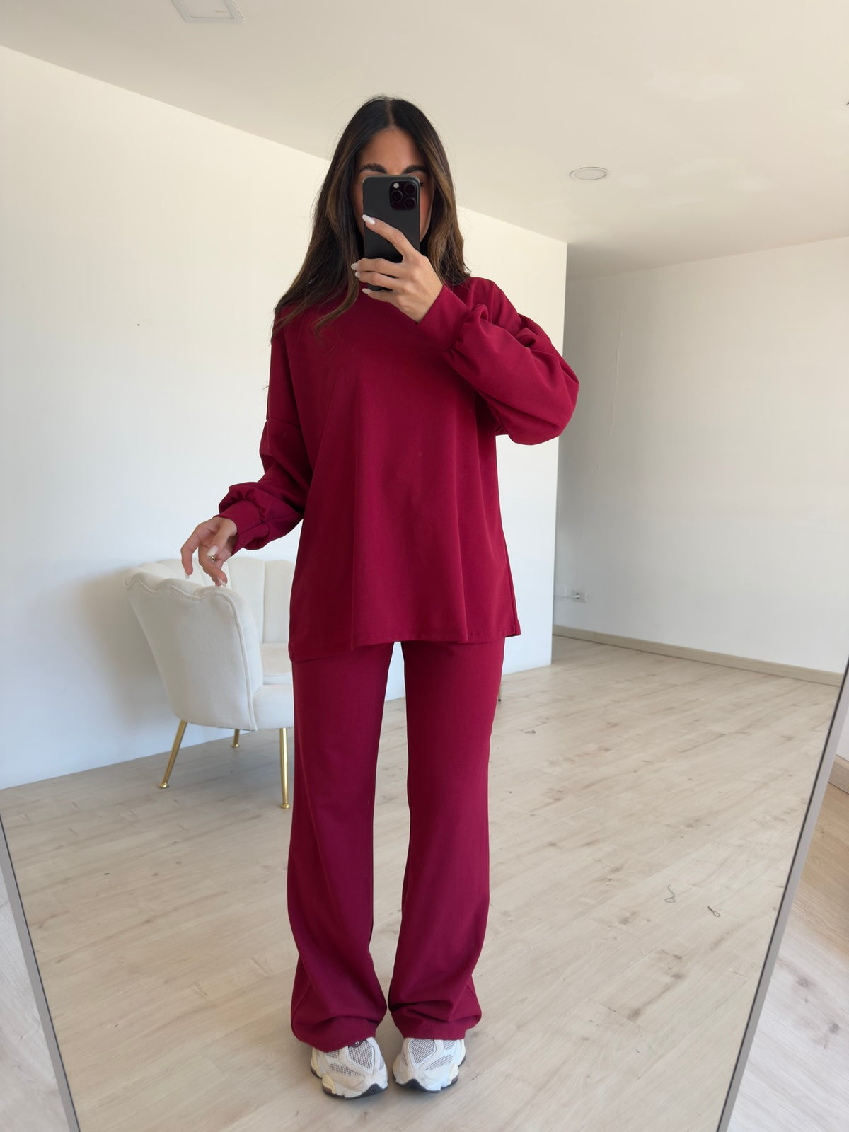 COORDINATO COMFY BORDEAUX