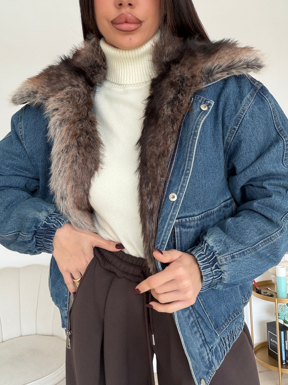 DD0384-A-10-GIACCA DENIM