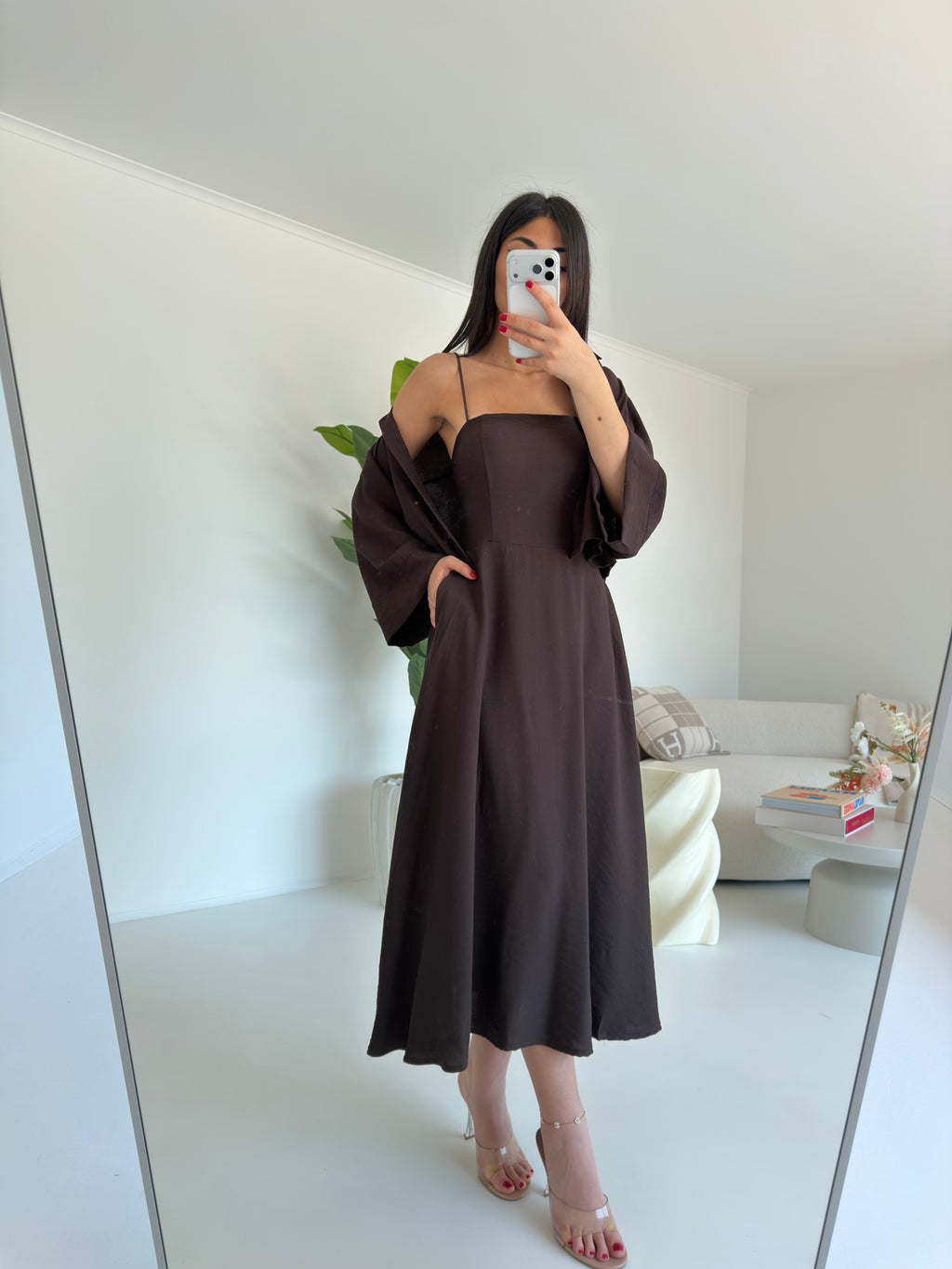 SET ABITO+CAMICIA CHOCO