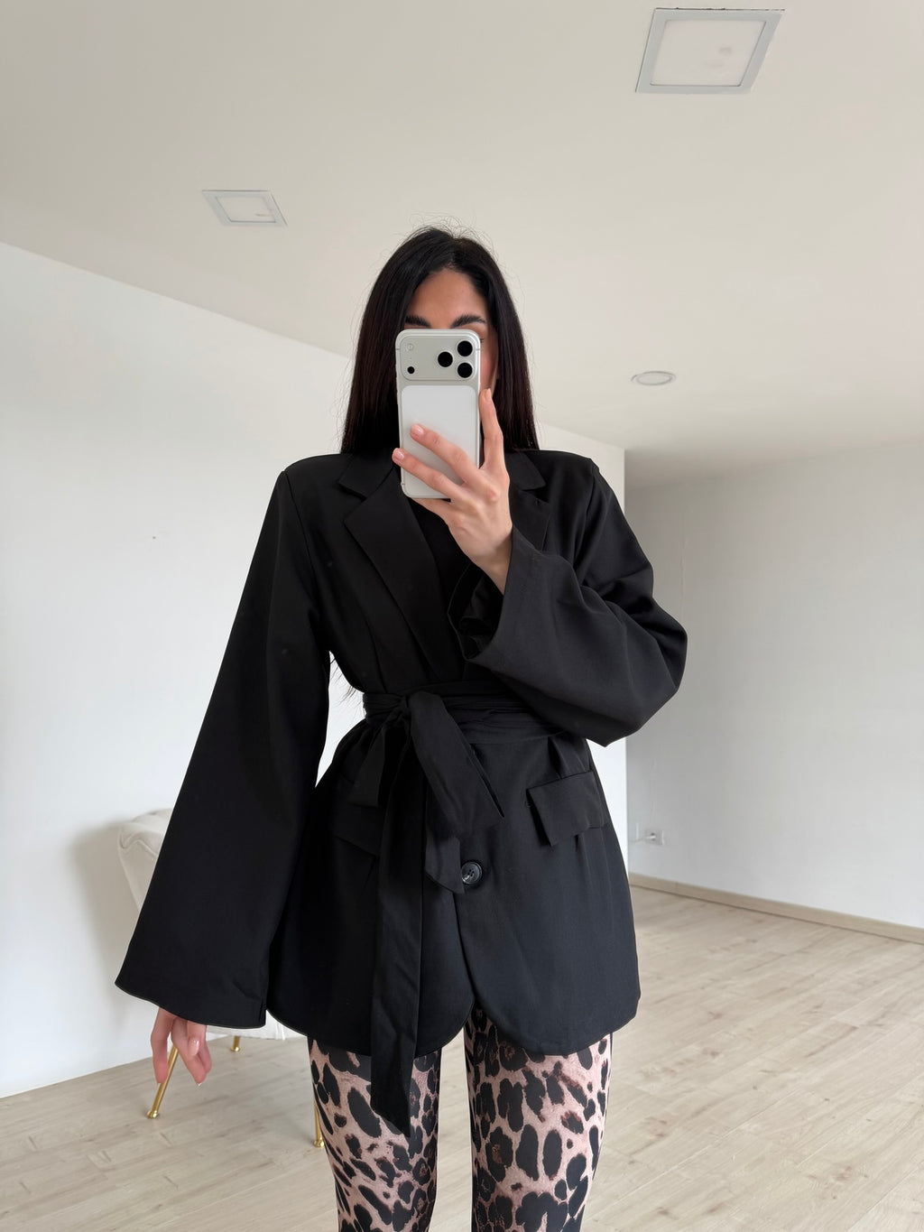 BLAZER EVERGREEN NERO