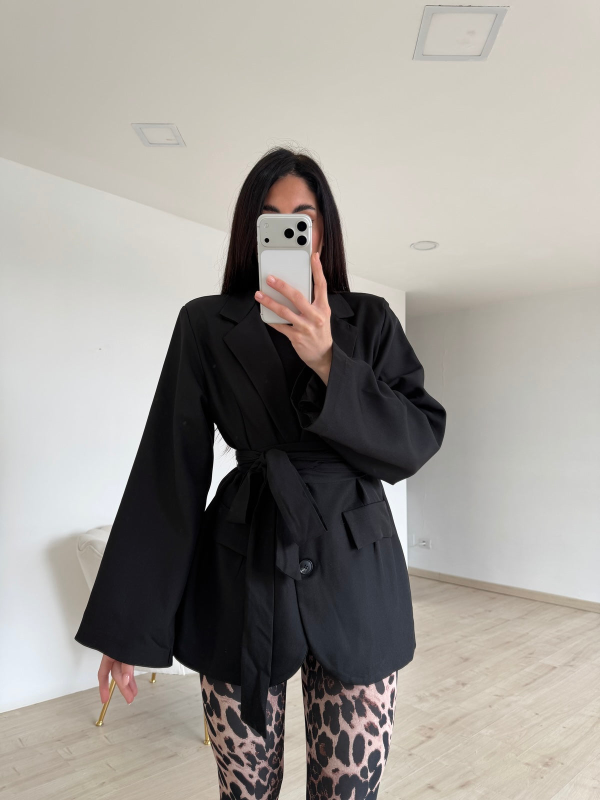 BLAZER EVERGREEN NERO