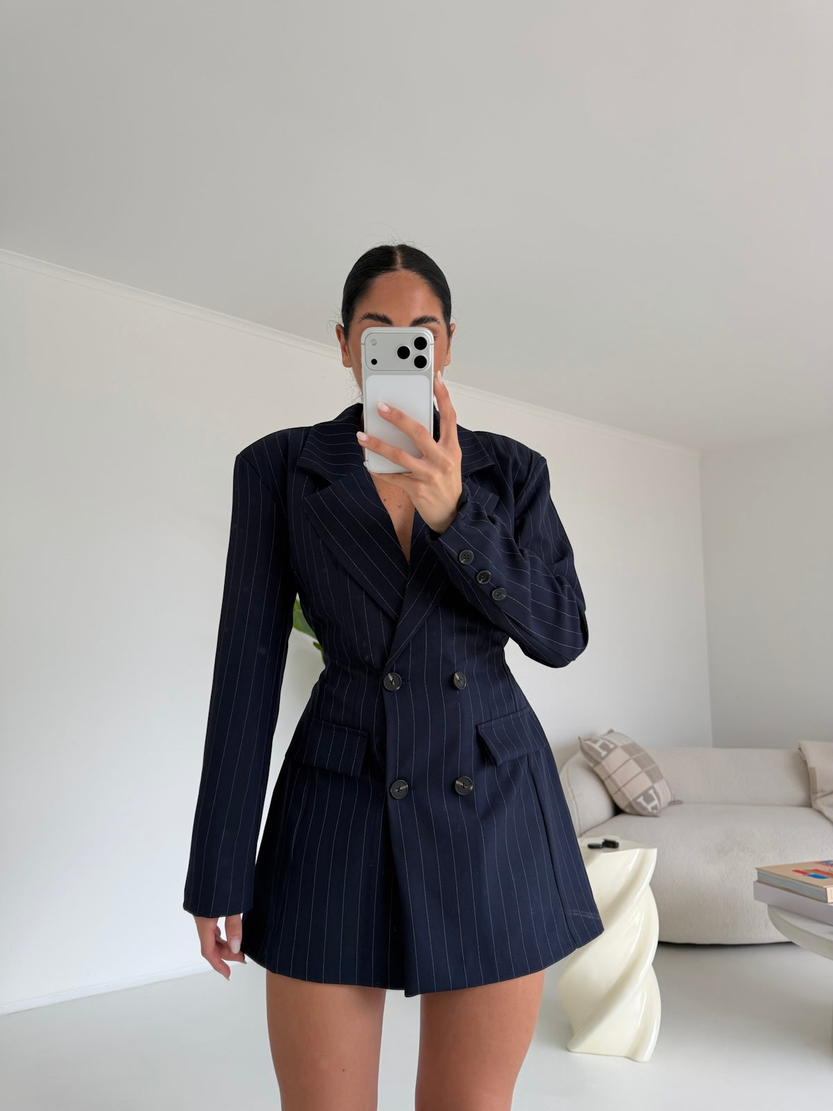 MINI ABITO GIACCA NAVY