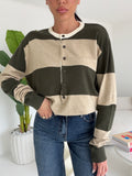 HG69450-PULL RIGHE MILITARE