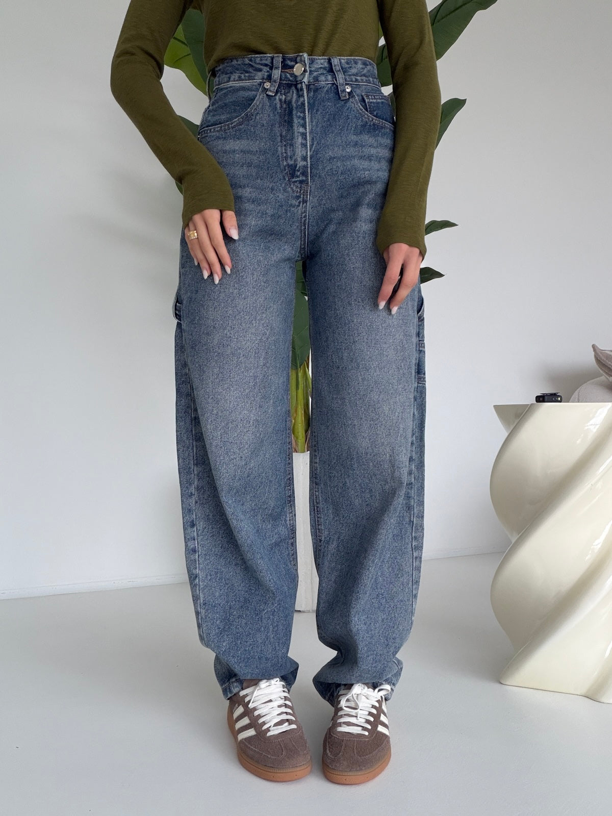 A964-JEANS SLOUCHY ANGIE