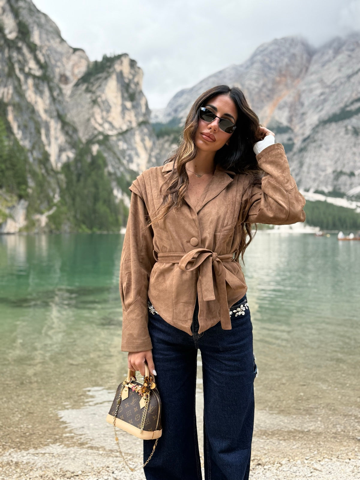 DD75-A-BLAZER SUEDE BRAIES