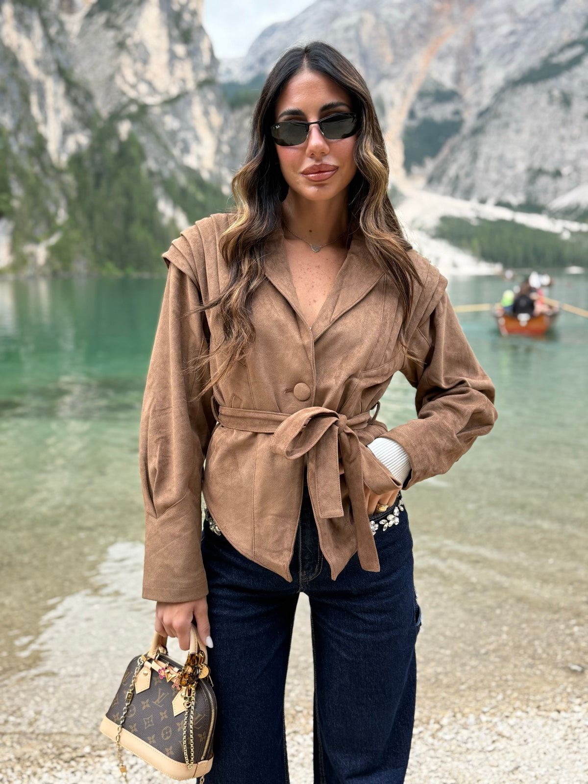 DD75-A-BLAZER SUEDE BRAIES