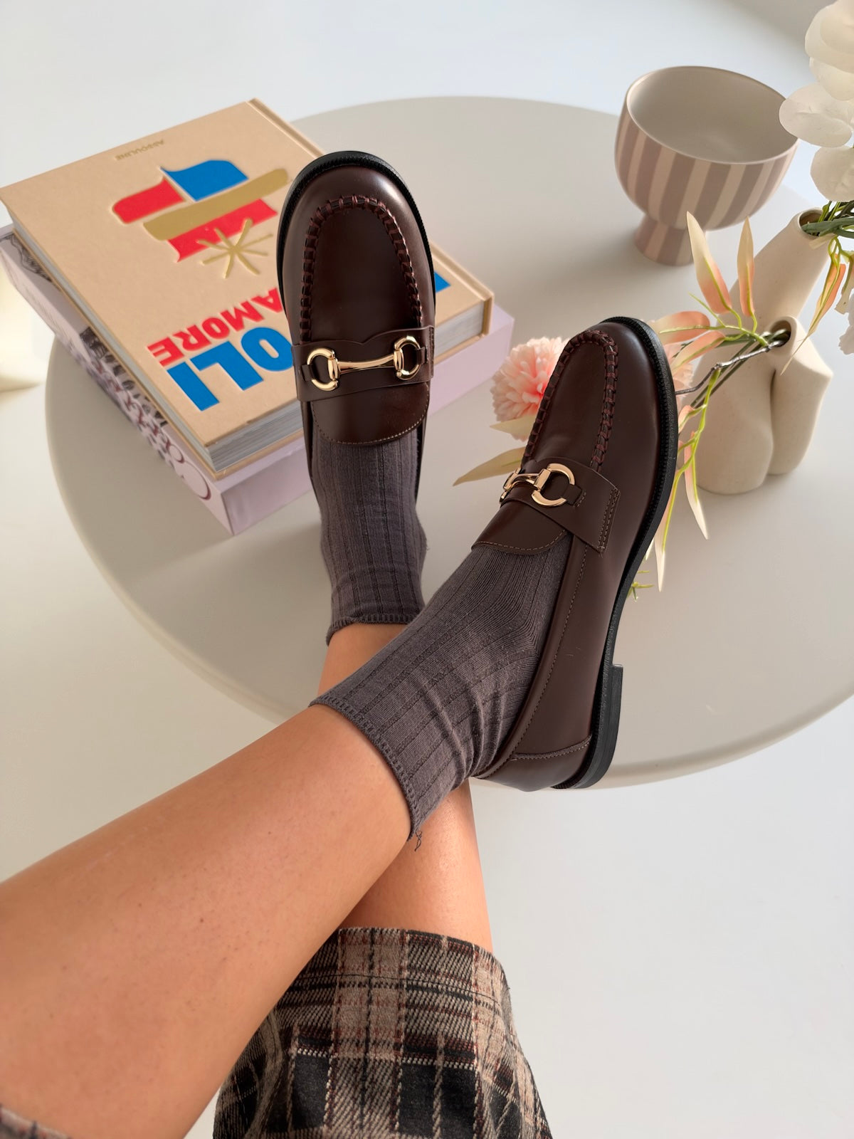 A77-903-ROSSY MOCASSINO CHOCO