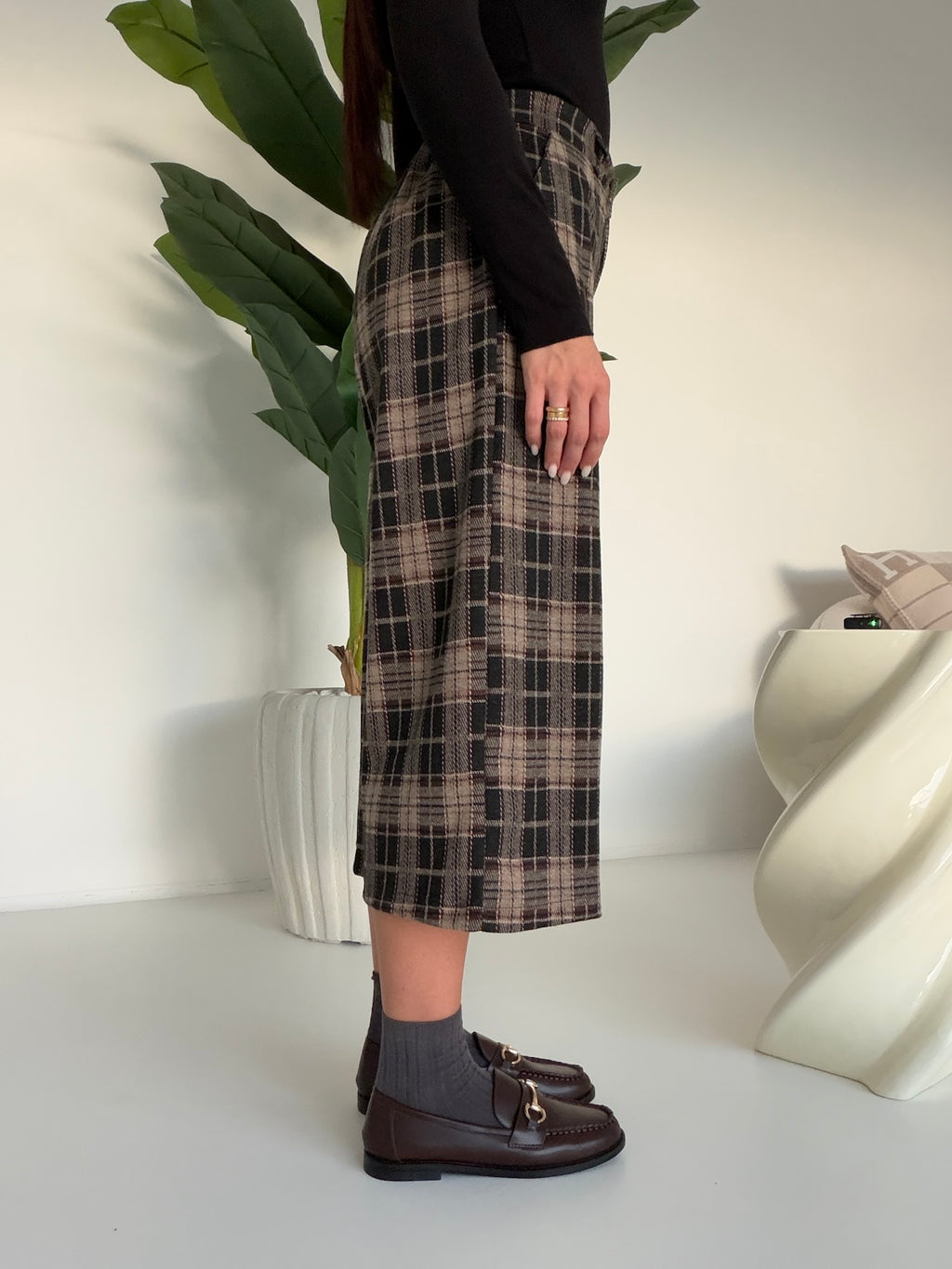PANTALONE 7/8 IRLANDA CHOCO