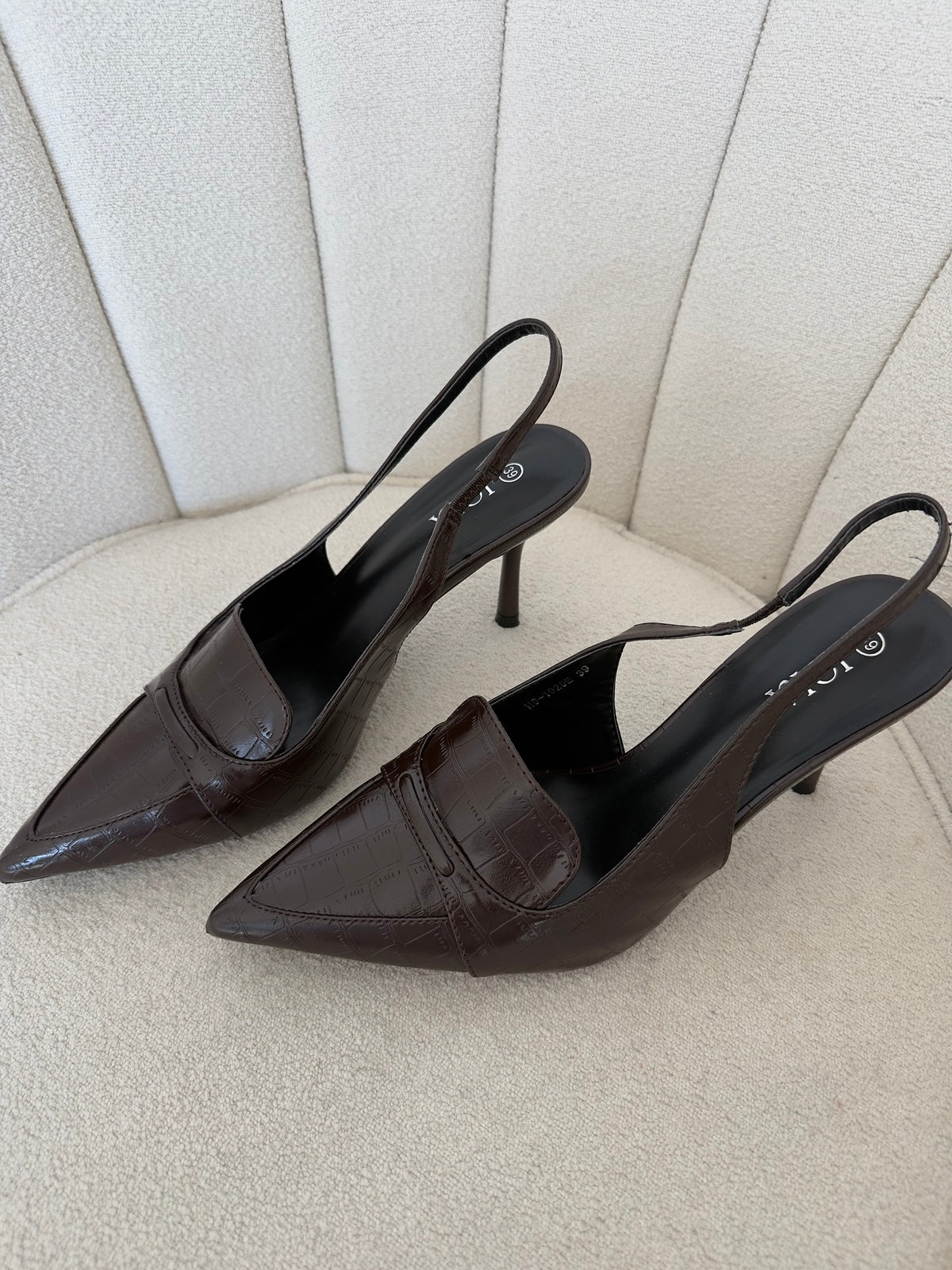 BELLA-SLINGBACK CHOCO