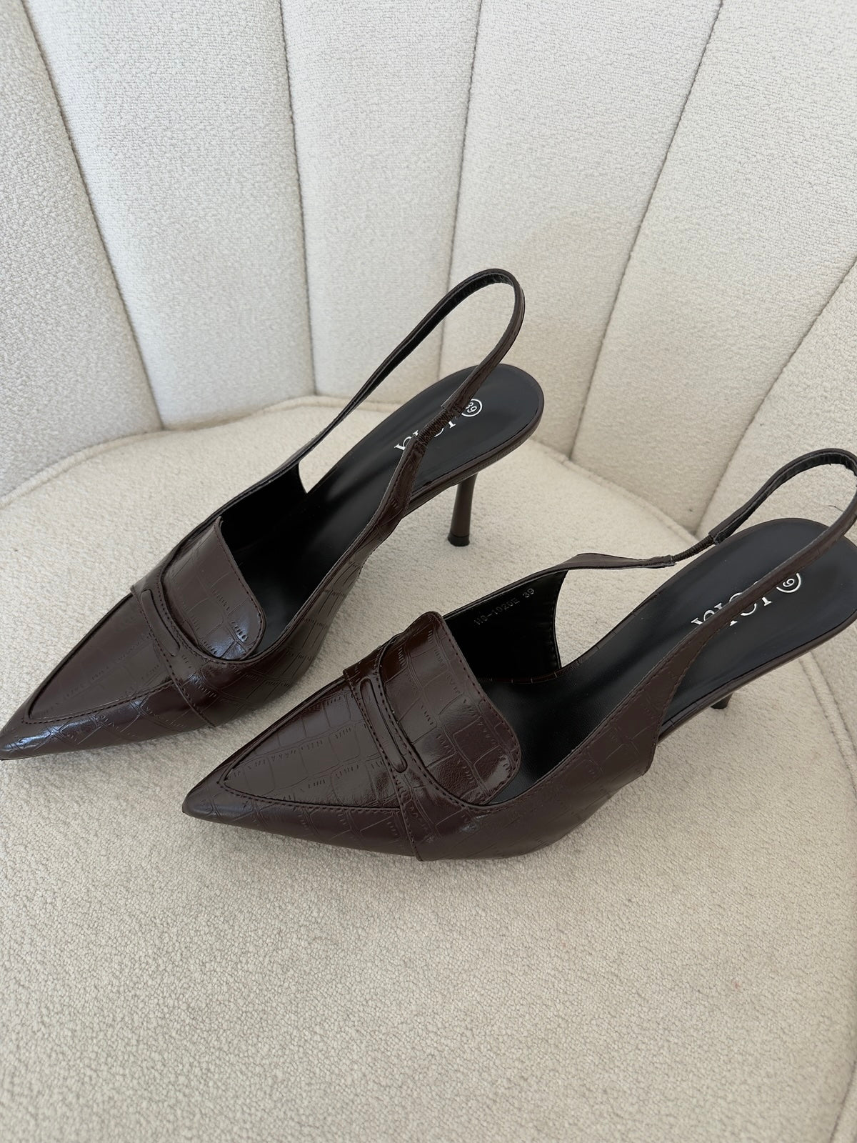 BELLA-SLINGBACK CHOCO