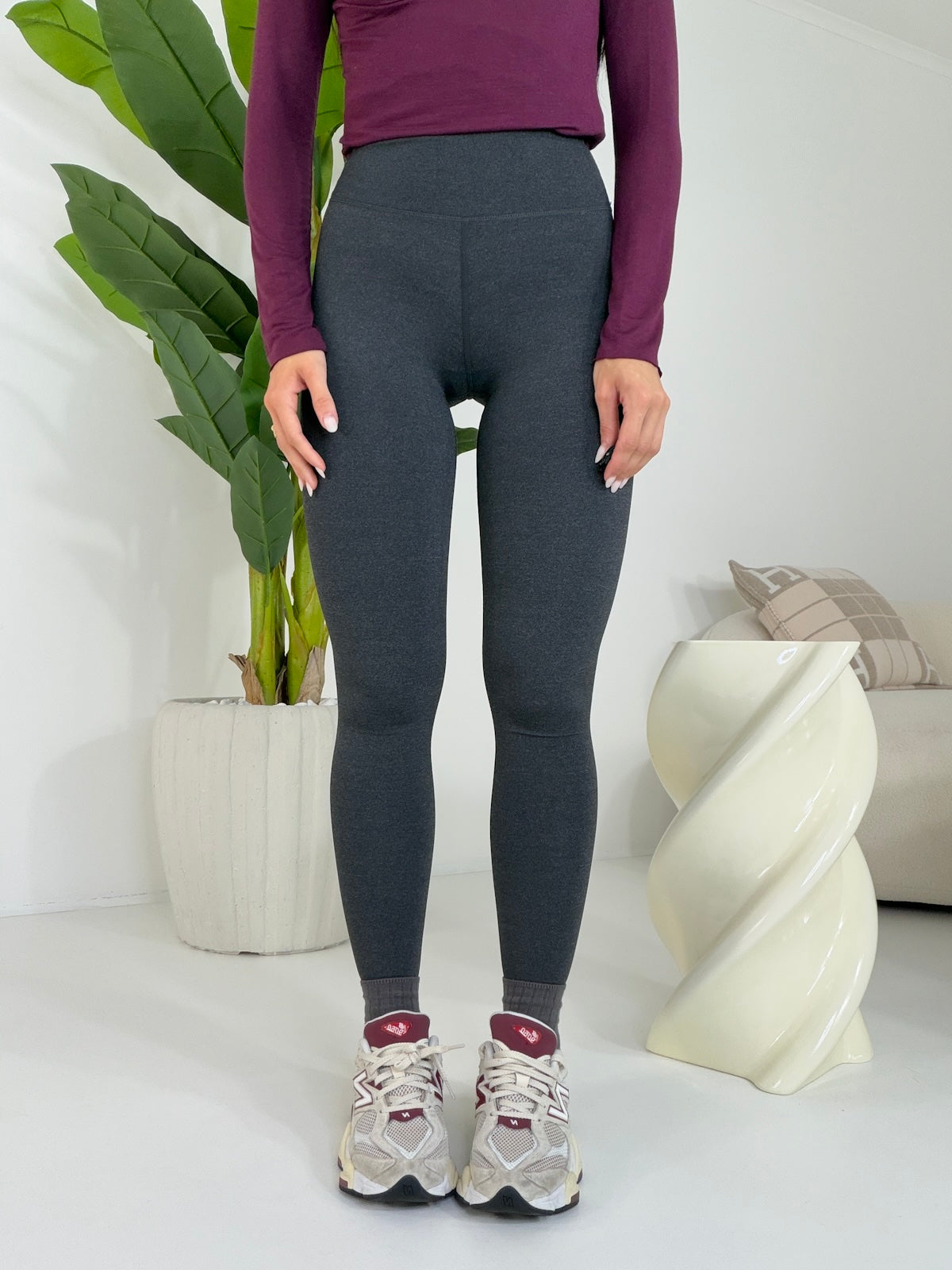 SHR603-15-LEGGINS MODELLANTE GREY
