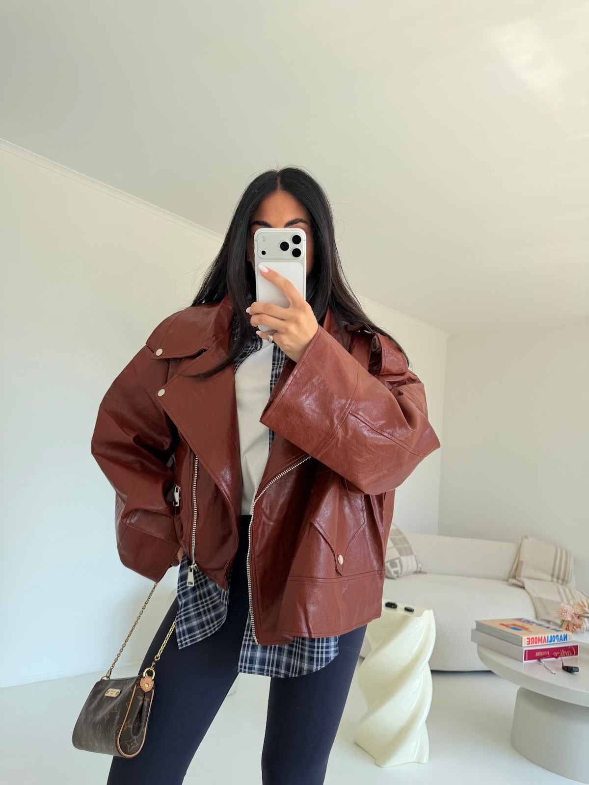 PU8020-1-BIKER ECOPELLE COCCIO