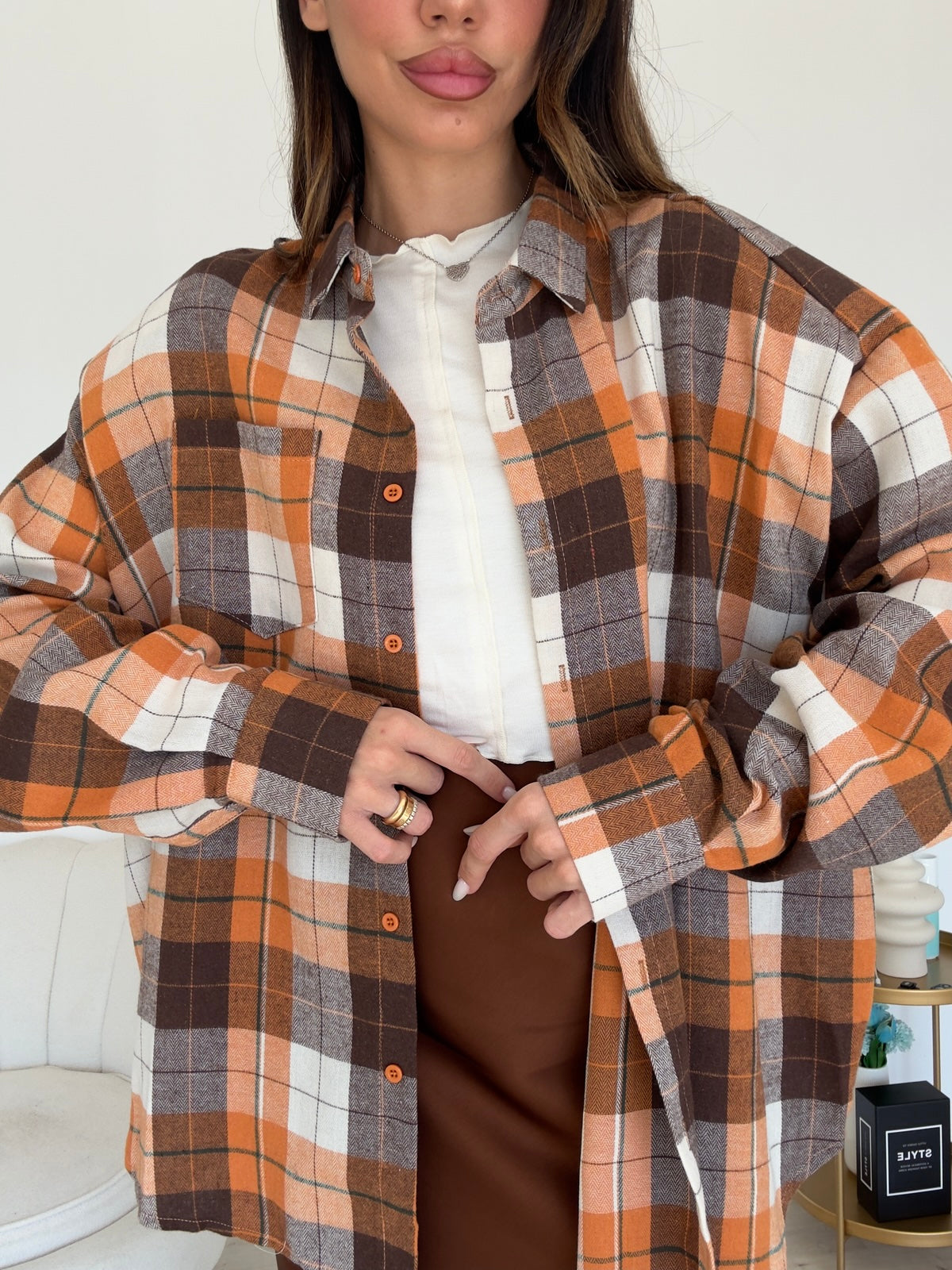 W44634-CAMICIA SEATTLE COCCIO