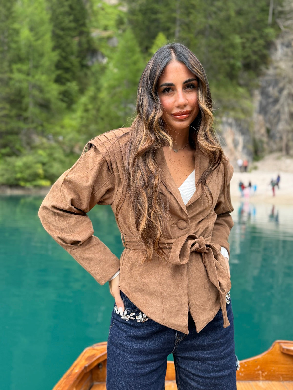 DD75-A-BLAZER SUEDE BRAIES