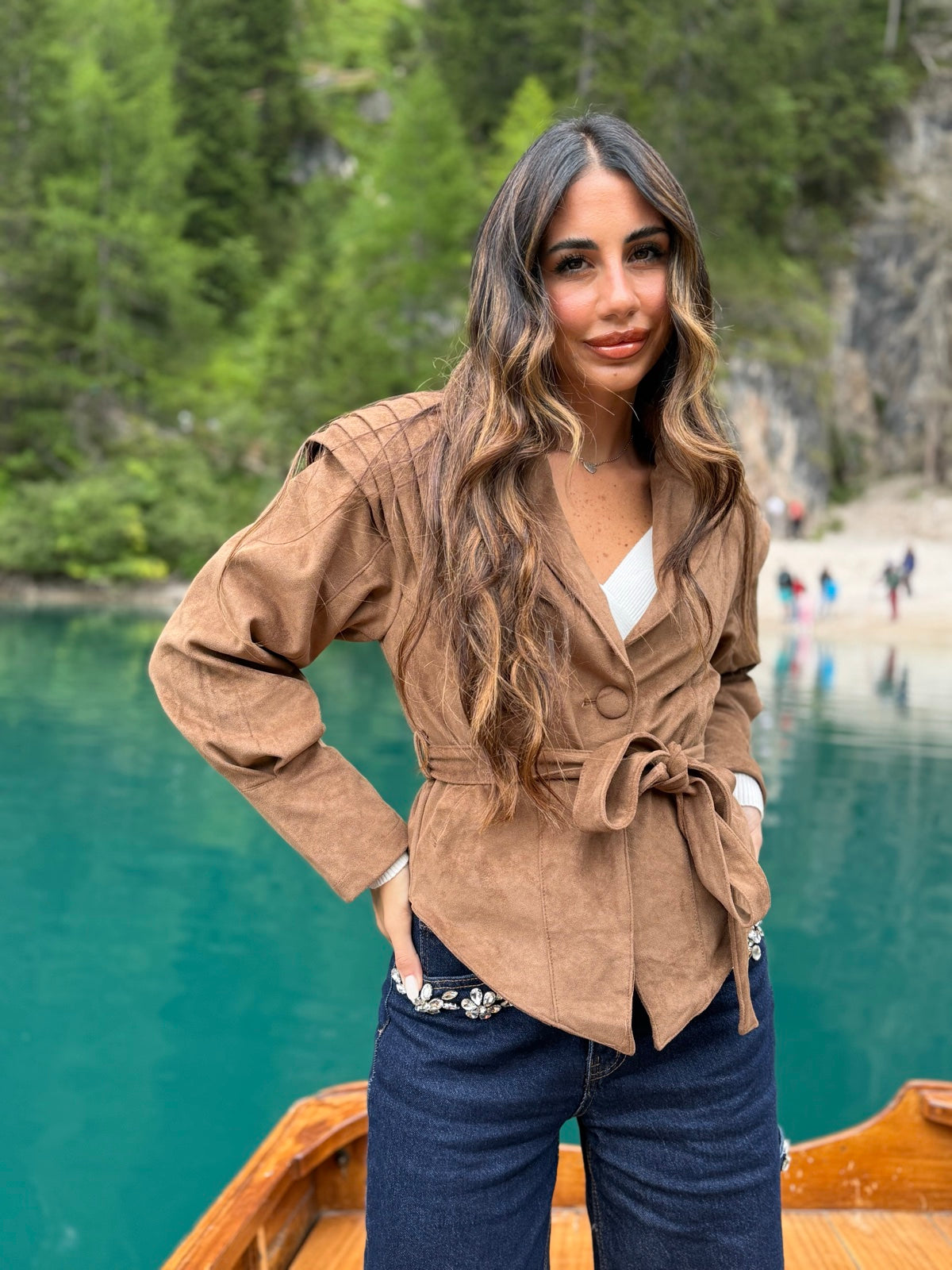 DD75-A-BLAZER SUEDE BRAIES