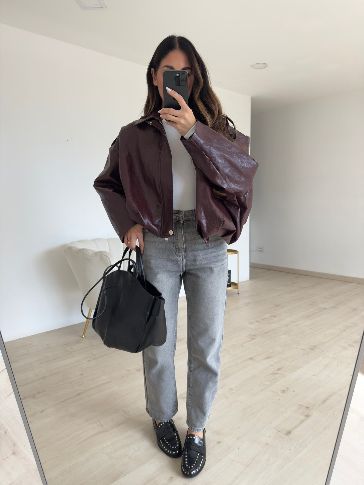 BOMBER KAROLINE BORDEAUX