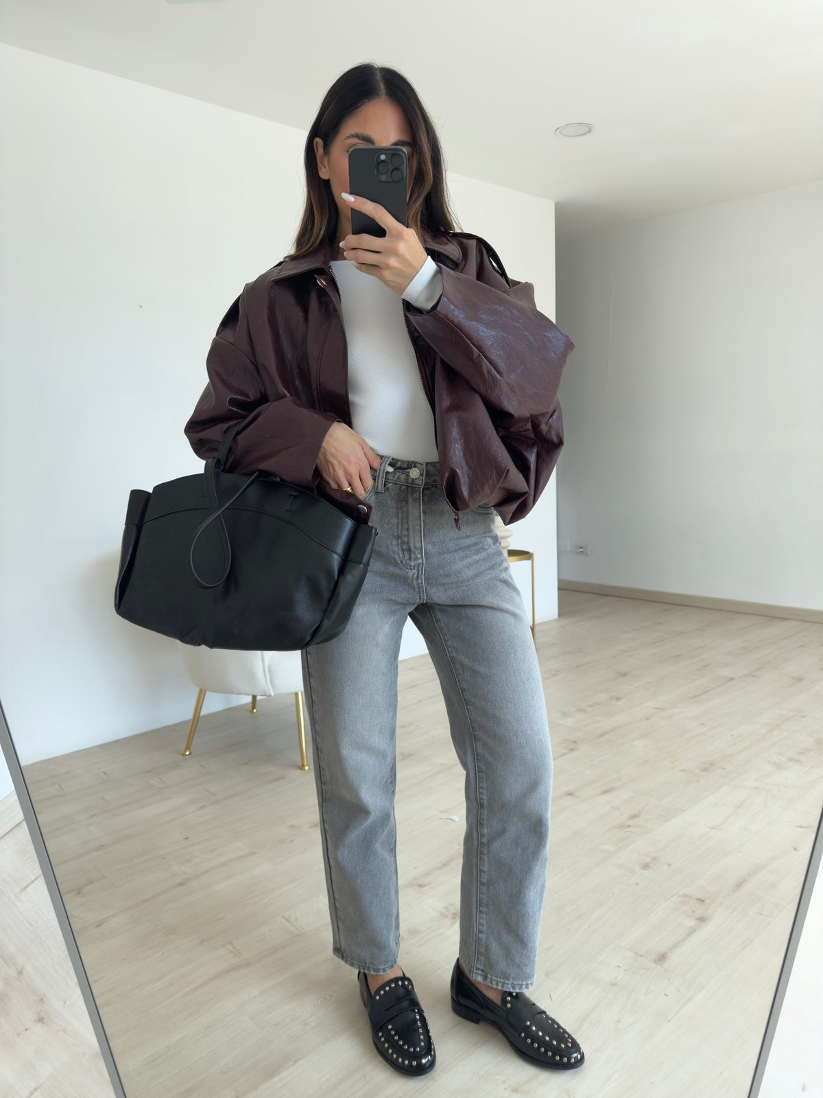 BOMBER KAROLINE BORDEAUX