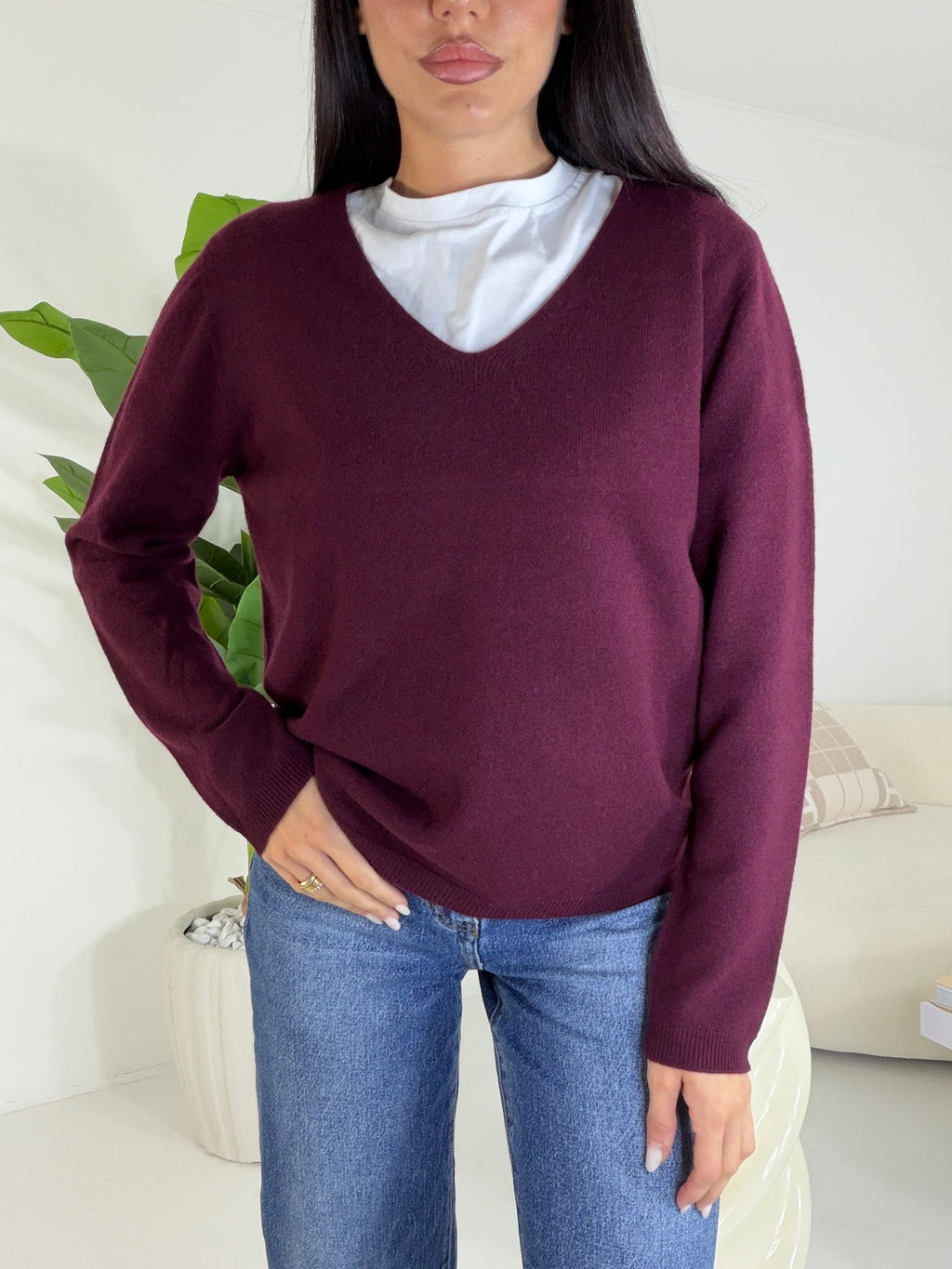 HW69350-502-PULL 100% LANA WINE