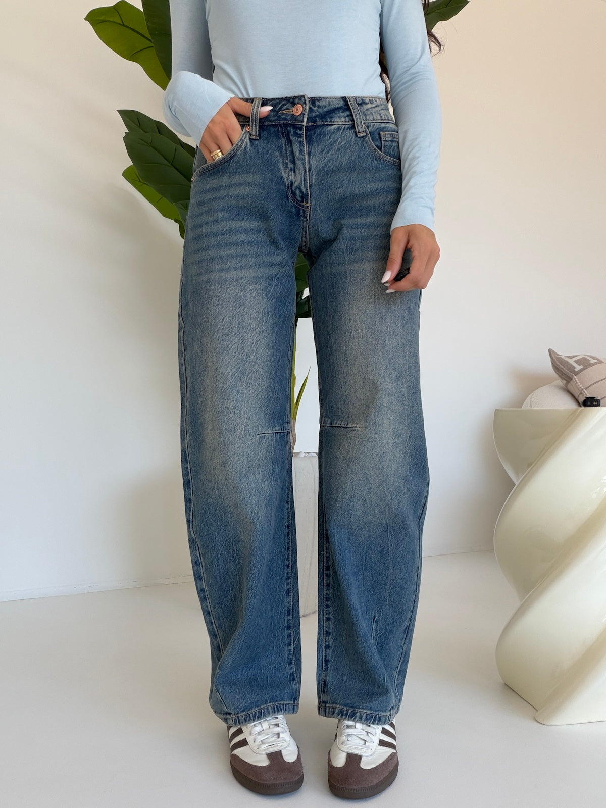 MG-1014-JEANS BARREL BONNIE