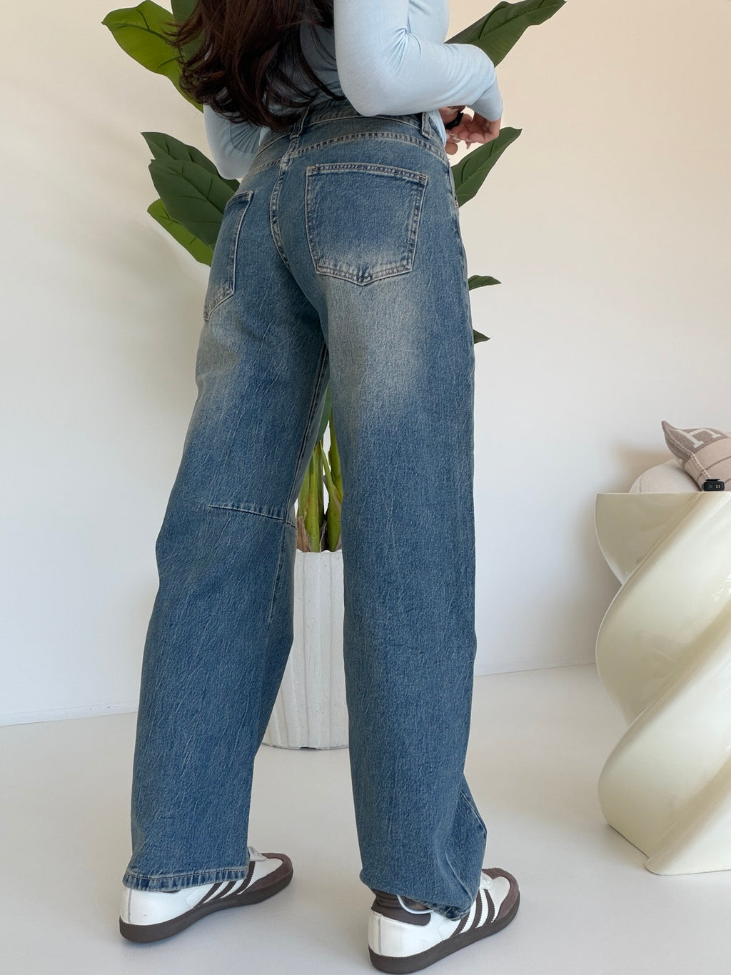 MG-1014-JEANS BARREL BONNIE