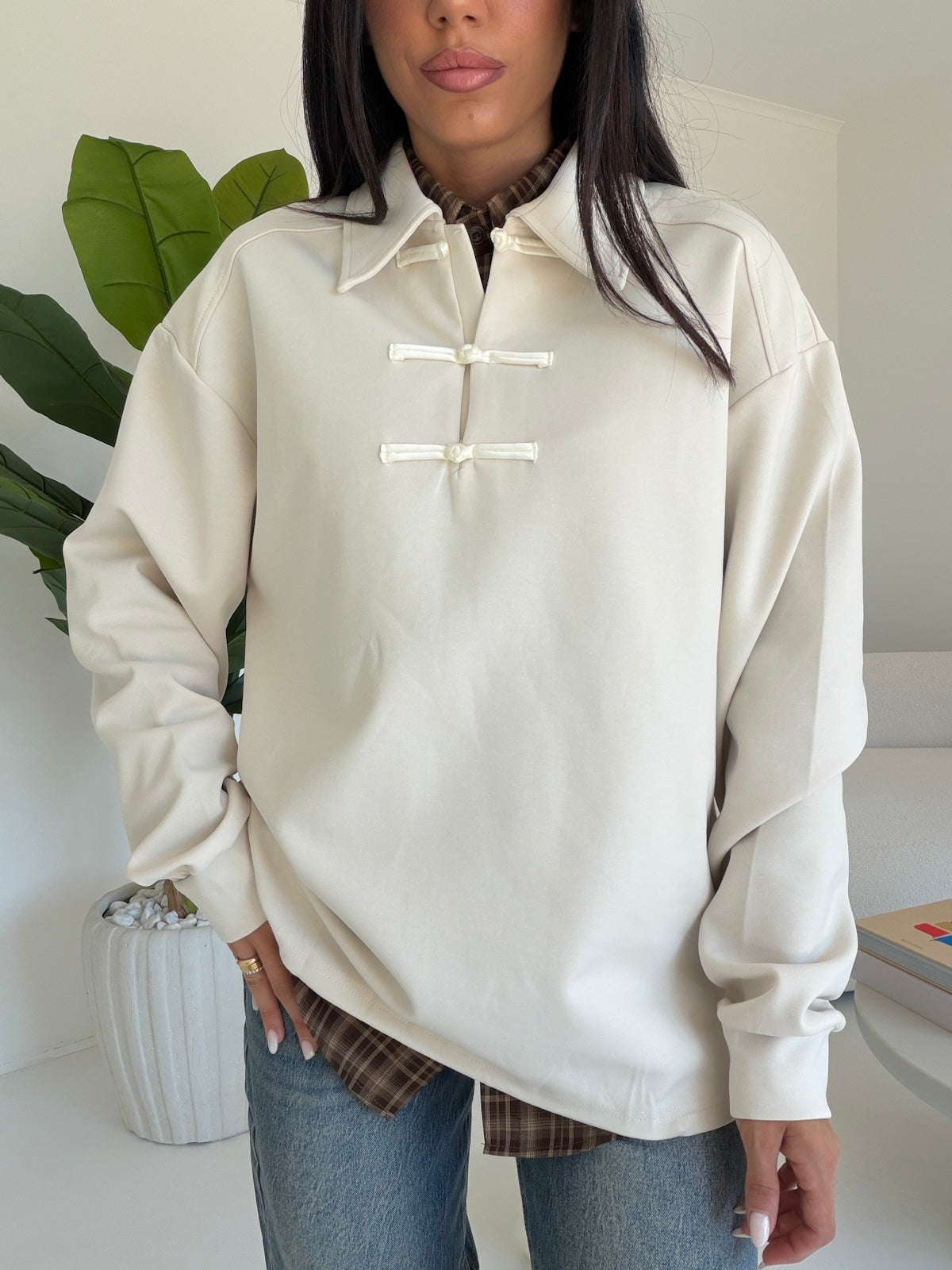 H70873-FELPA KNOT BURRO