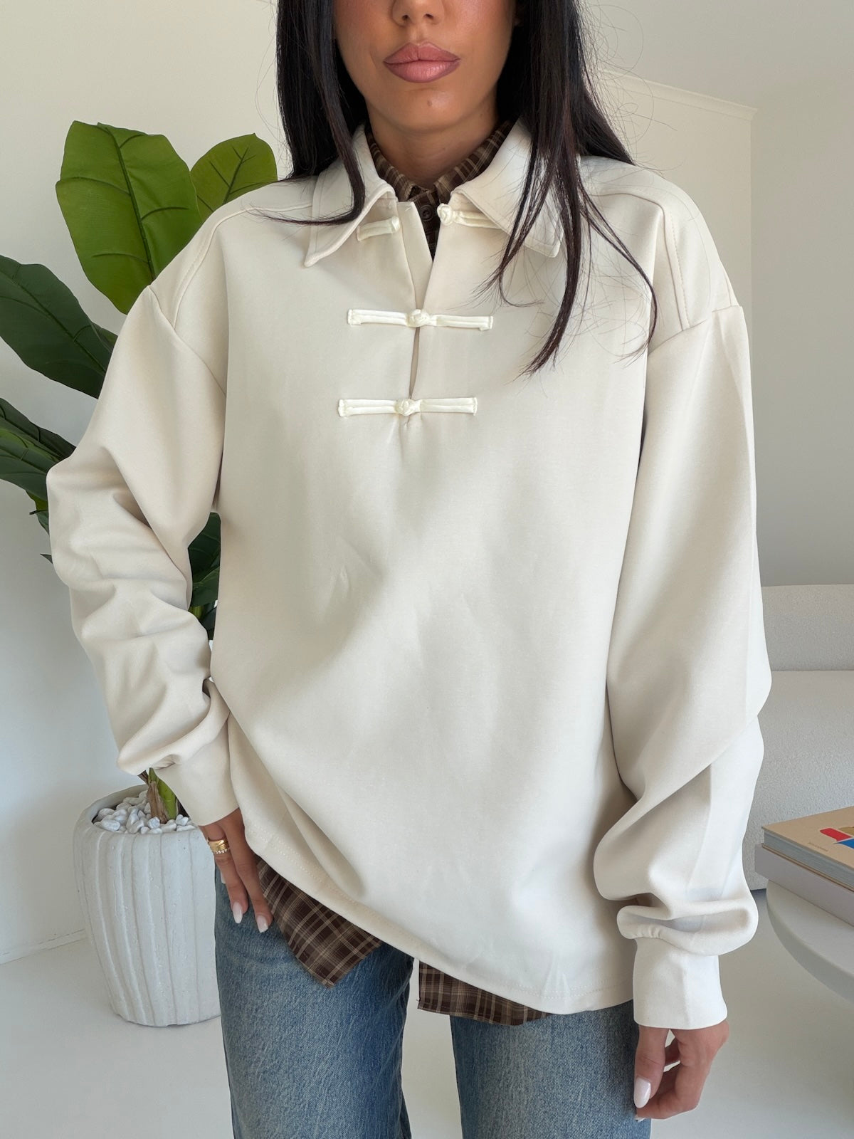 H70873-FELPA KNOT BURRO