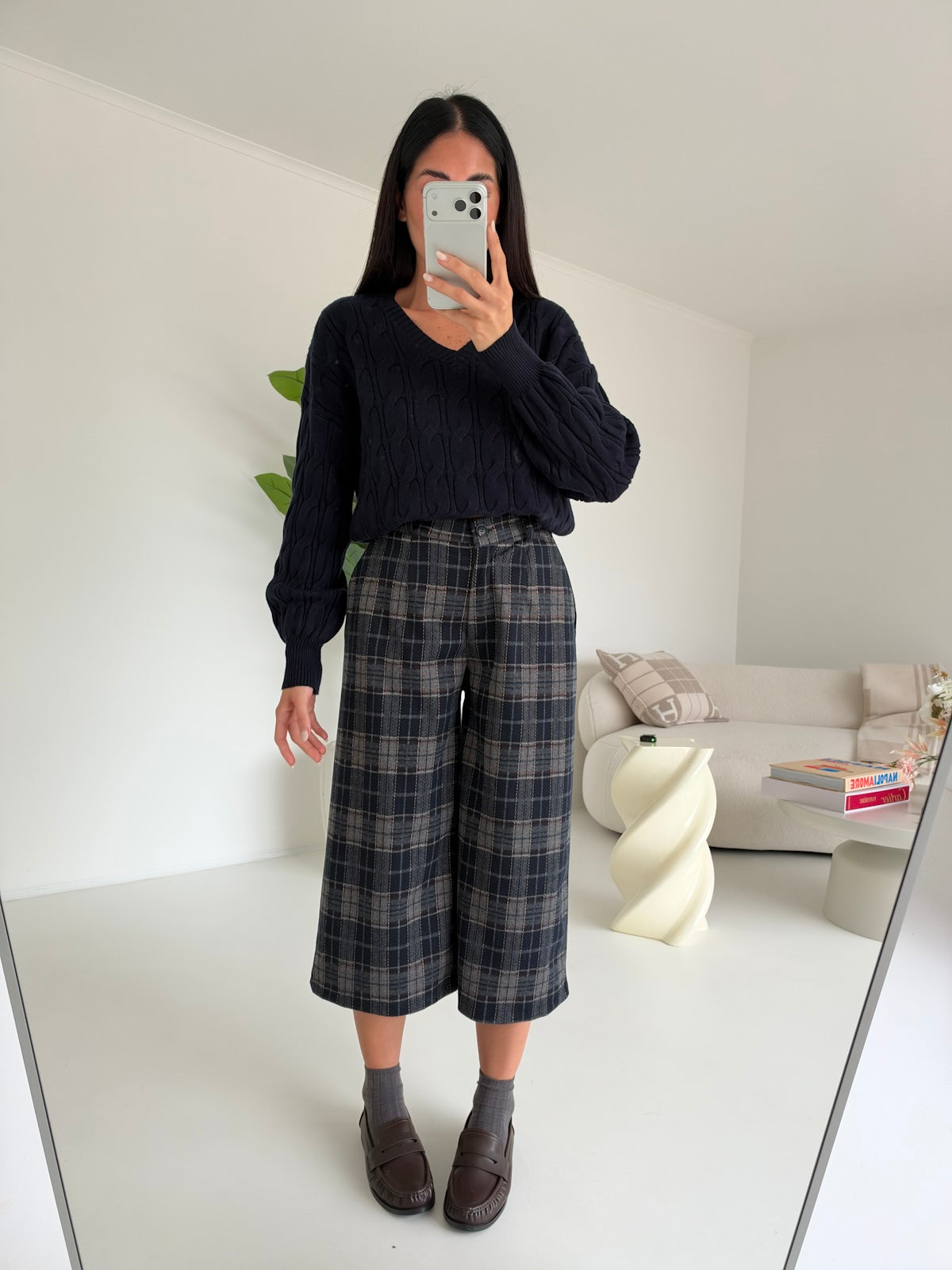 PANTALONE 7/8 IRLANDA NAVY